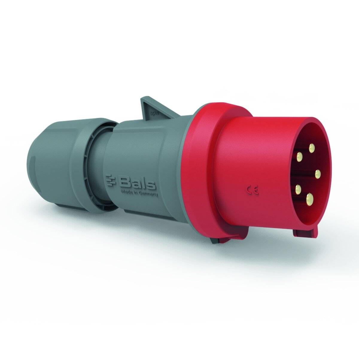 Bals Stecker INNOLINQ QC 32A 5p 400V 201 6h IP54 rot blank