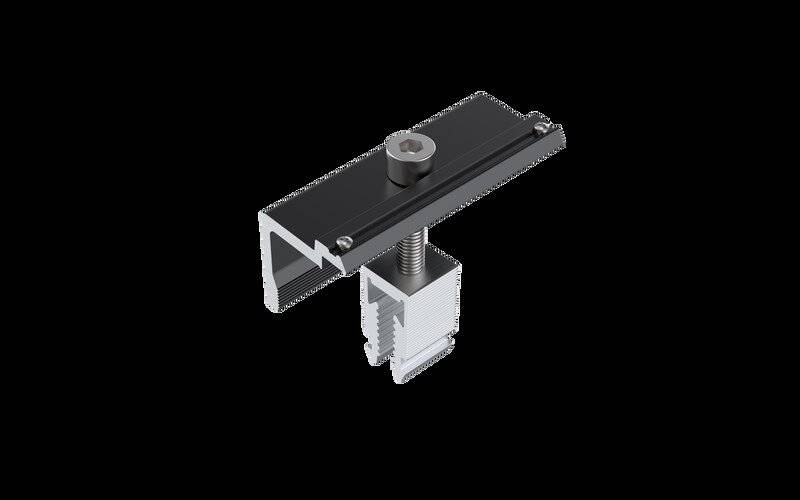 Aerocompact Europe GmbH Endklemme sw Click30-46mm,L=80 CLEB10+