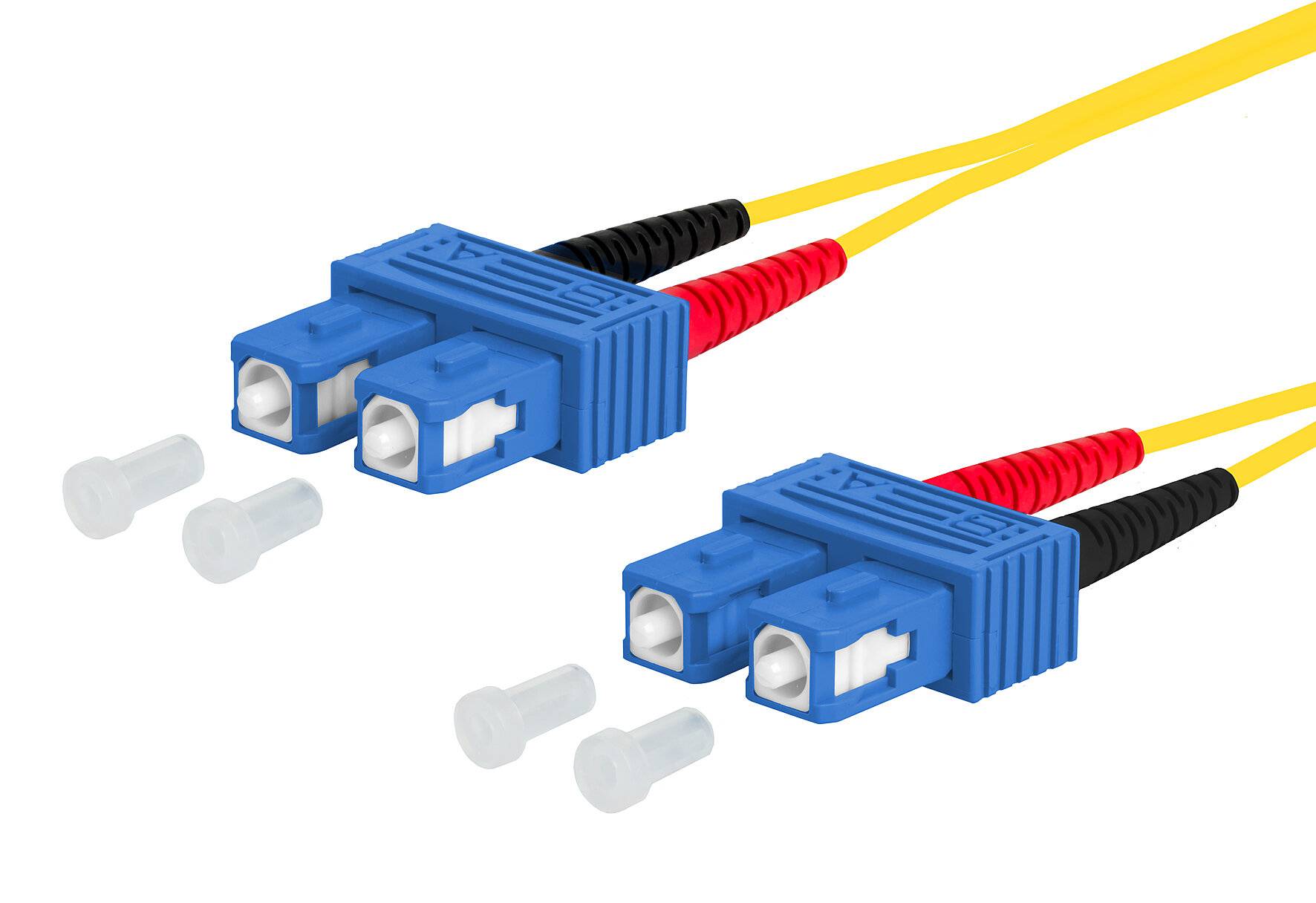 Metz Connect OpDAT Patchkabel, SC-D/SC-D OS2, 1m