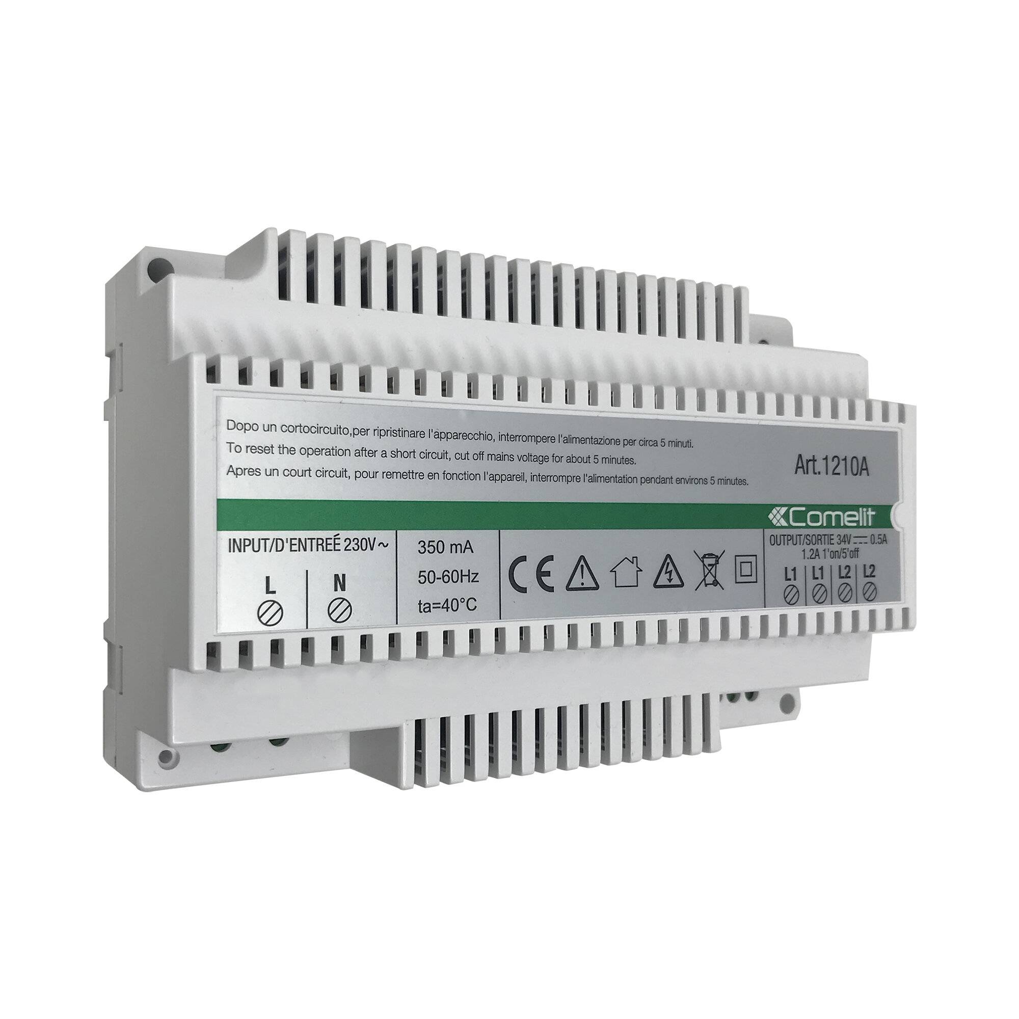 Comelit Group Netzgerät 2-Draht-System 1 Steiger SB2