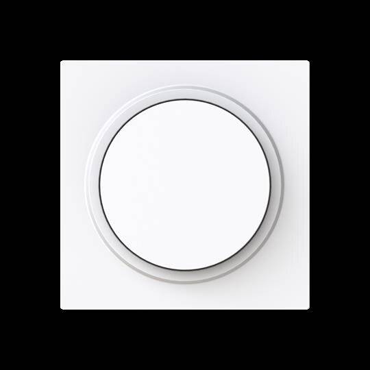 ABB - BJ Zentralscheibe 6540-44G-102 Drehdimmer m.Drehknopf weiß 1