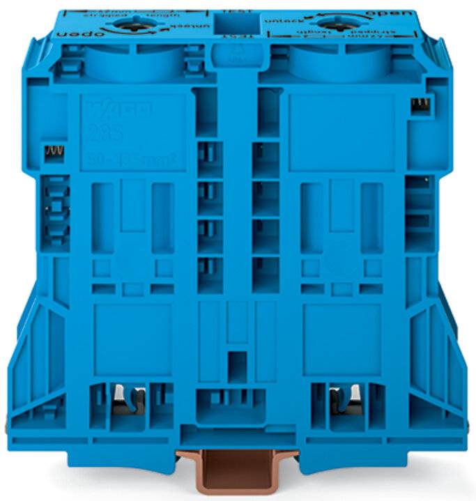 WAGO GmbH & Co. KG 2-Leiter Durchgangsklemme 185qmm, blau 285-1184