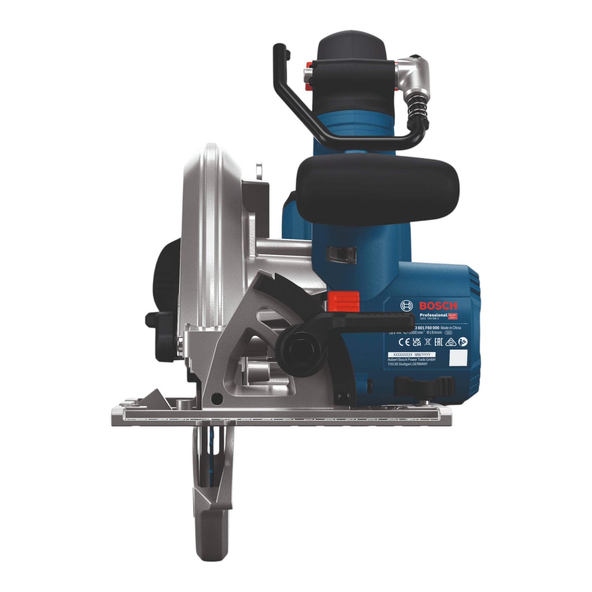 Bosch Professional Bosch Akku-Kreissäge GKS 18V-68-2, incl. Sägeblatt, Anschlag, L-BOXX