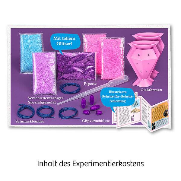 Kosmos Glitzer-Diamanten, Children's craft kit, 8 Jahr(e), Mehrfarbig, 1 Stück(e)