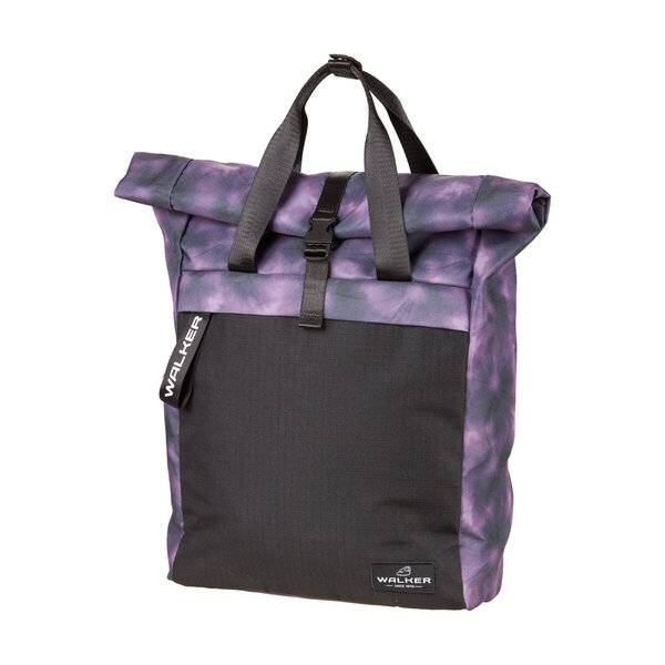 Rucksack Classic Roll Top - batik purple.