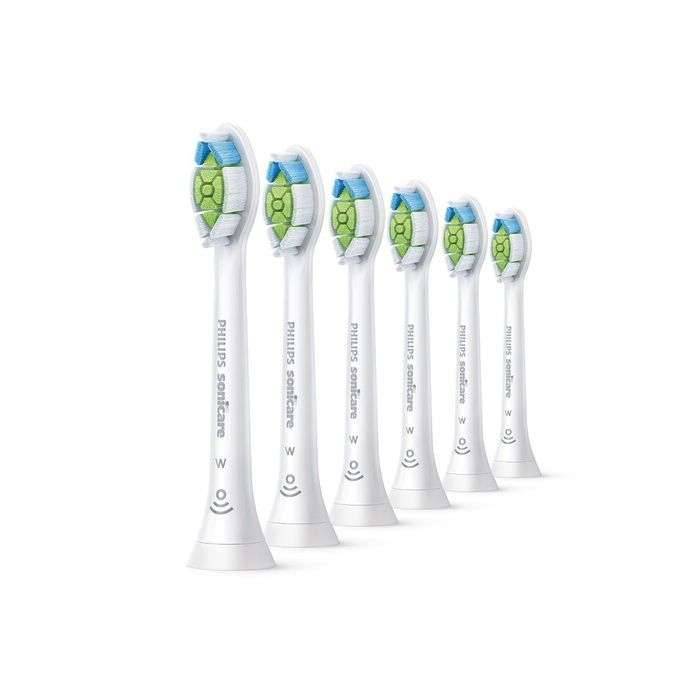Philips Optimal White HX6066/87 Bürstenköpfe (6er-Pack), 6 Stück(e), Weiß, 3 Monat( e), Medium,