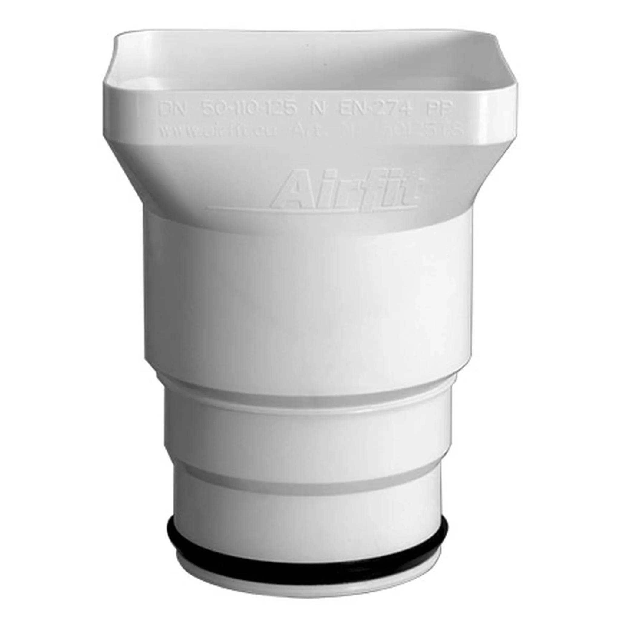 Airfit Trichtersiphon Plus für Kunststoffrohre, DN 50 - 125, PP