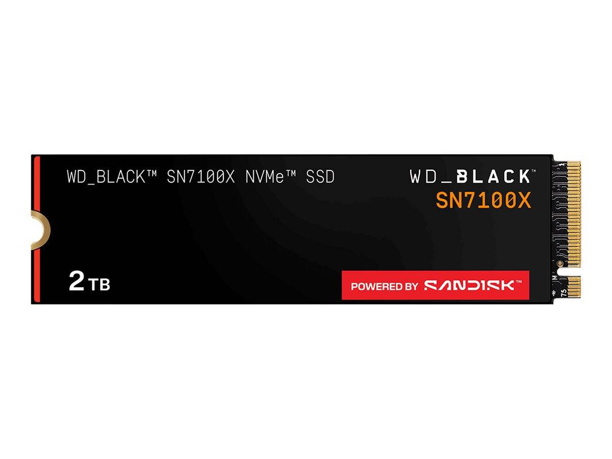 WD WD_BLACK SN7100X - SSD - 2 TB - intern - M.2 2280 - PCI Express 5.0 x4