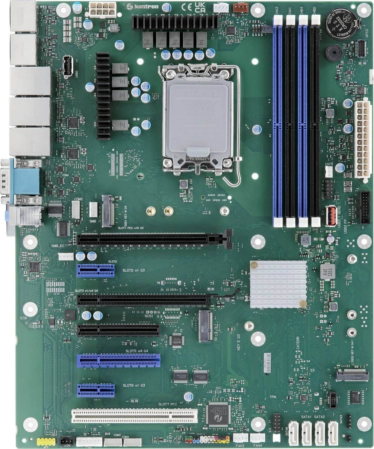 Kontron K3851-R ATX, Intel, LGA 1700, Intel® Celeron®, Intel® Core™ i3, Intel® Core™ i5, Intel® Core™ i7, Intel® Core™