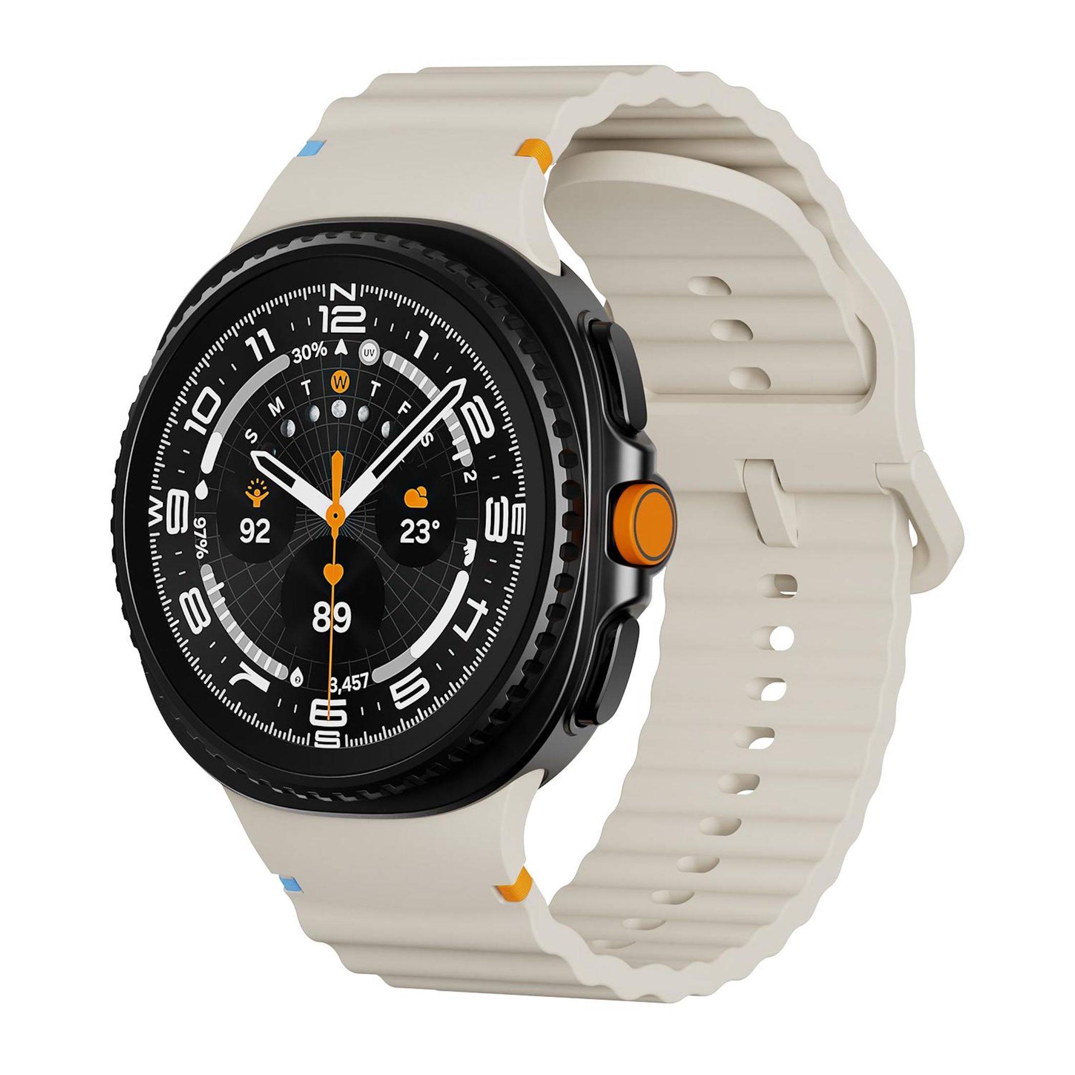 Silikon Armband für Samsung Galaxy Watch 9 / 8 / 8 Classic Wellenstruktur