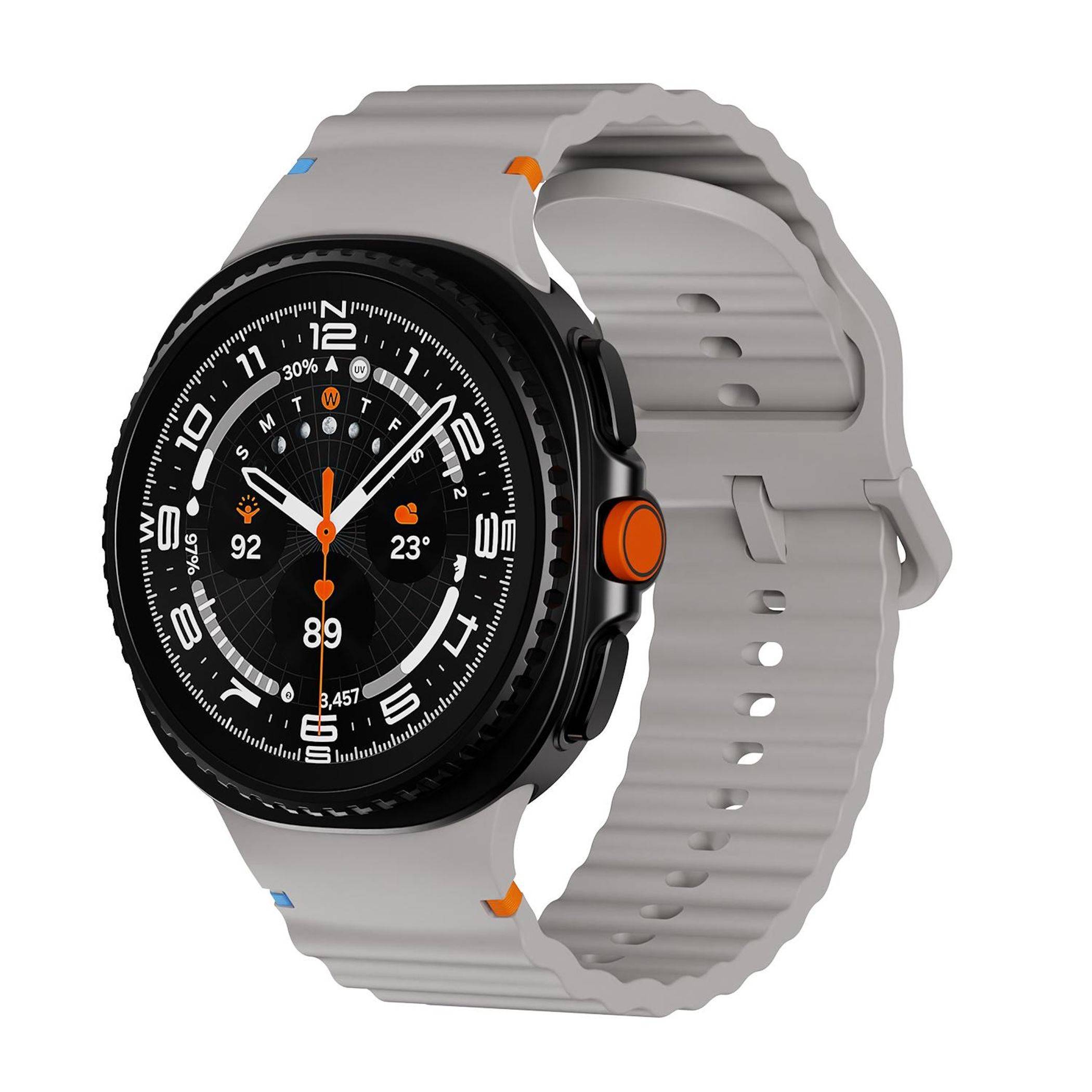 Silikon Armband für Samsung Galaxy Watch 9 / 8 / 8 Classic Wellenstruktur