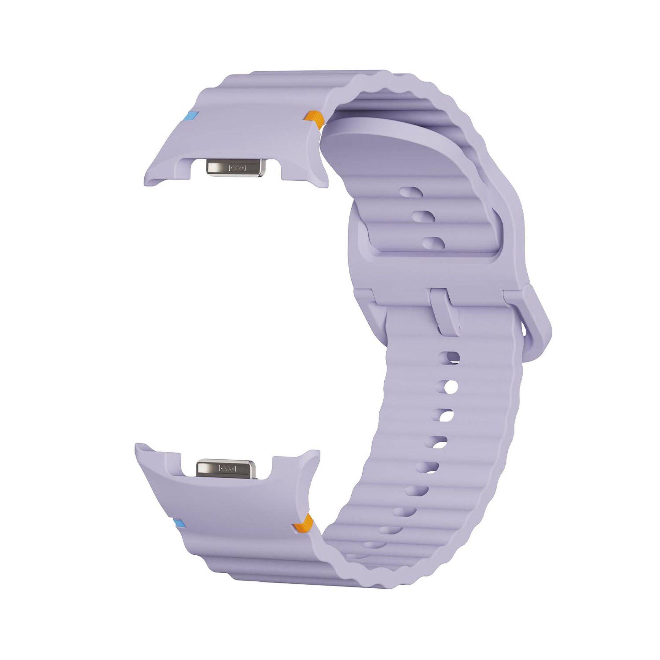 Silikon Armband für Samsung Galaxy Watch 9 / 8 / 8 Classic Wellenstruktur