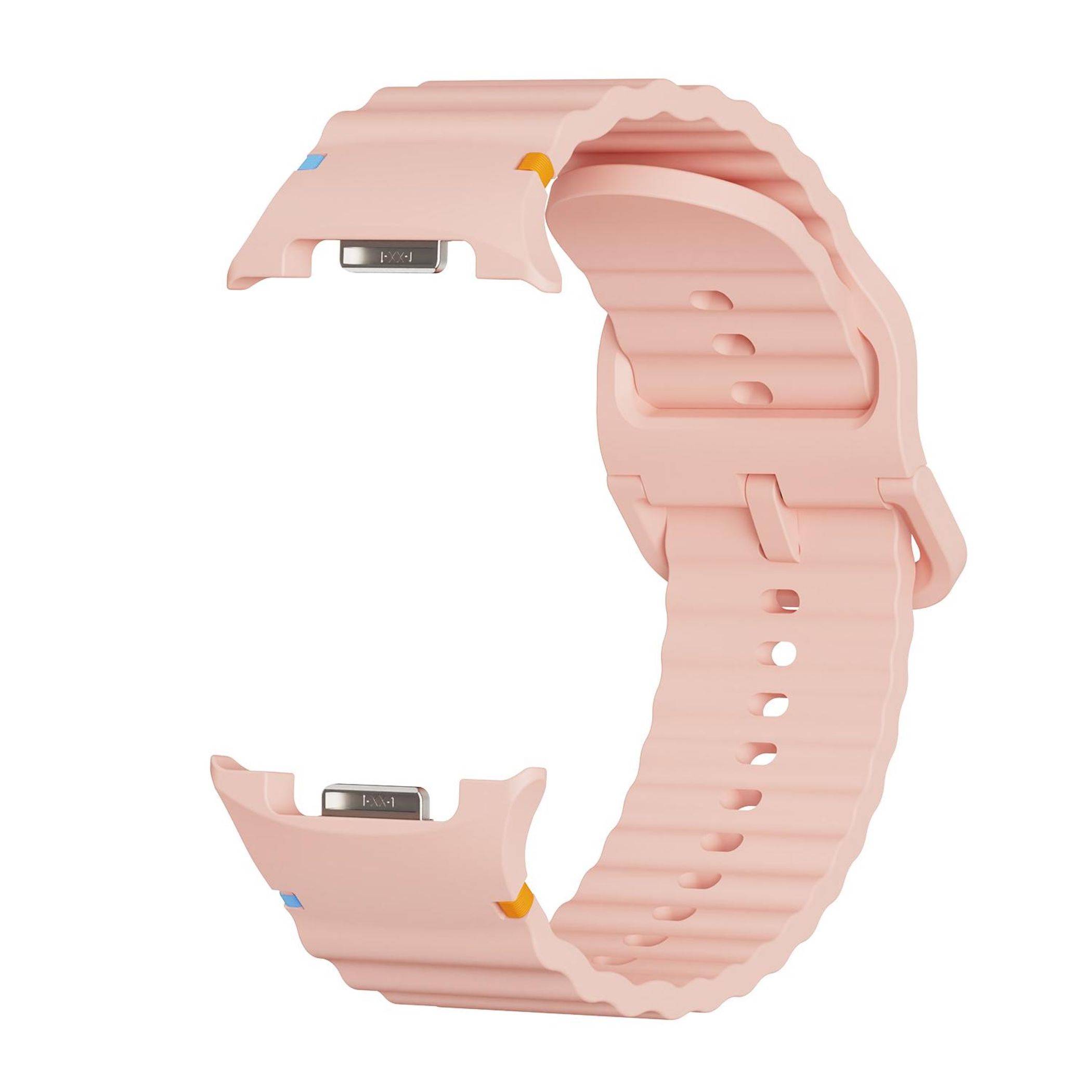 Silikon Armband für Samsung Galaxy Watch 9 / 8 / 8 Classic Wellenstruktur