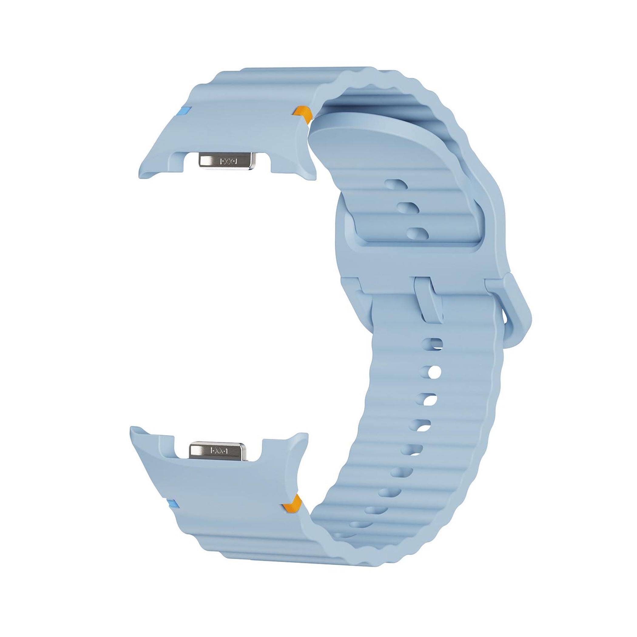 Silikon Armband für Samsung Galaxy Watch 9 / 8 / 8 Classic Wellenstruktur