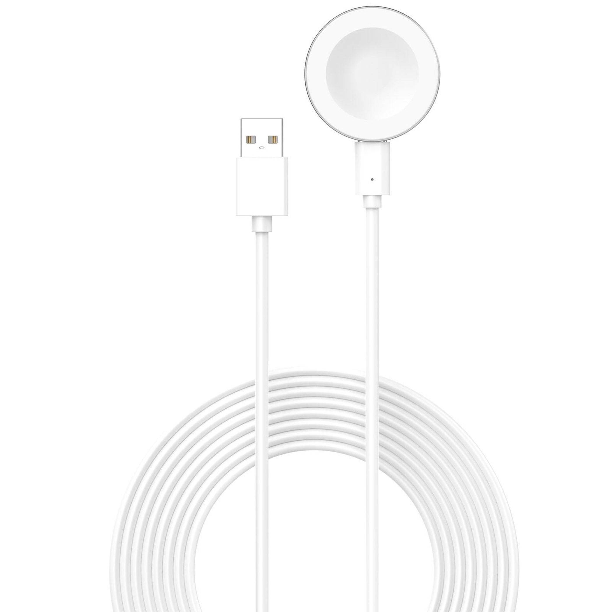 Magnet Ladekabel für Huawei Watch GT 6 / GT 6 Pro 1m Split Basis Weiß