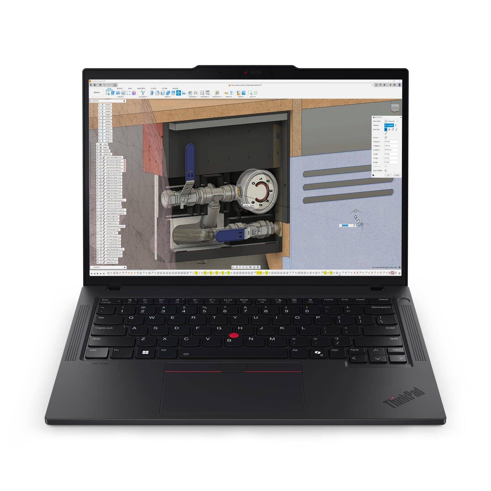 Lenovo ThinkPad P14s Gen 6 21QL - 180°-Scharnierdesign - AMD Ryzen AI 7 PRO 350 / 2 GHz - AMD PRO - Win 11 Pro - Radeon