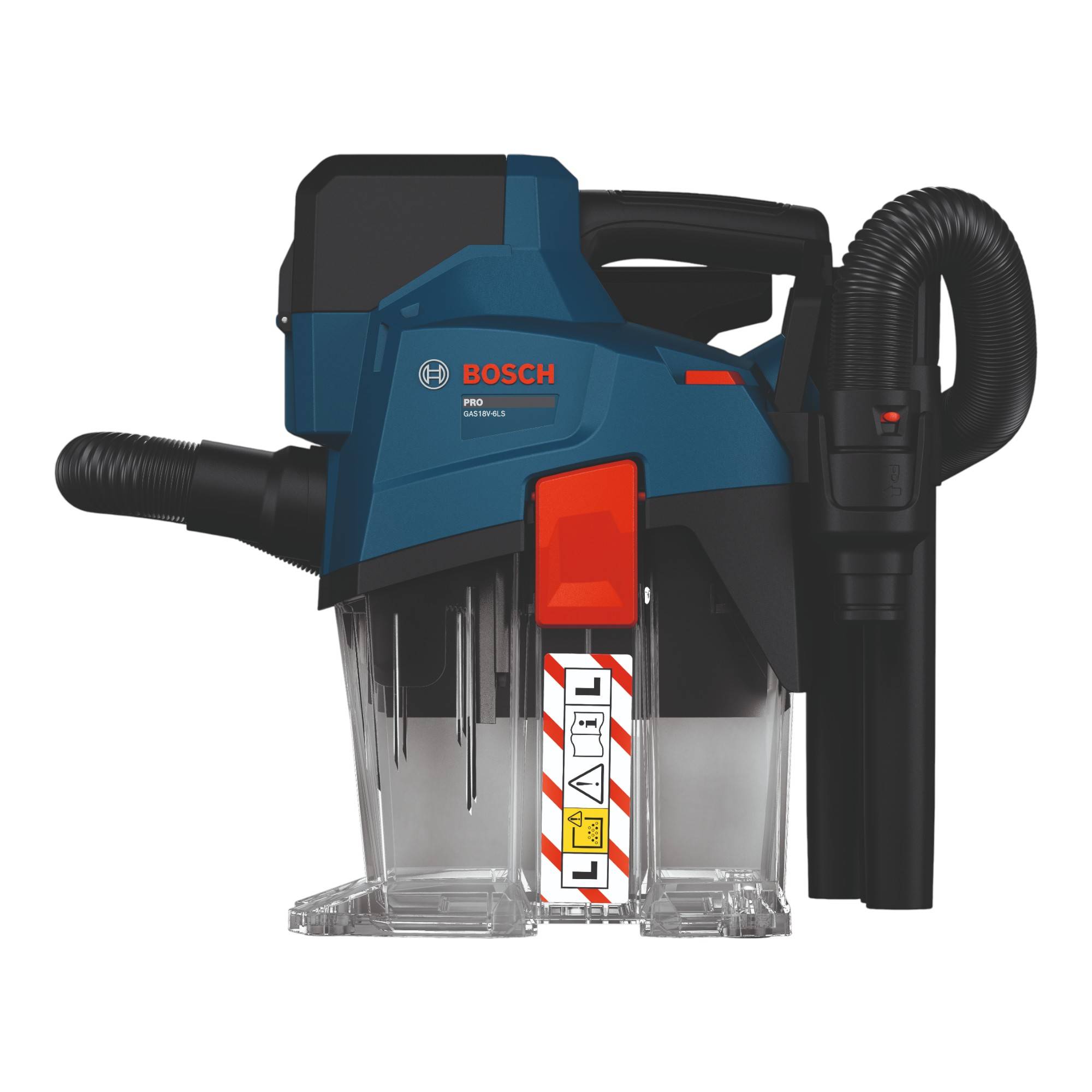 Bosch GAS 18V-6L S Akku Staubsauger 18 V 6 l Staubklasse L ( 06019K2100 ) Solo - ohne Akku, ohne Ladegerät