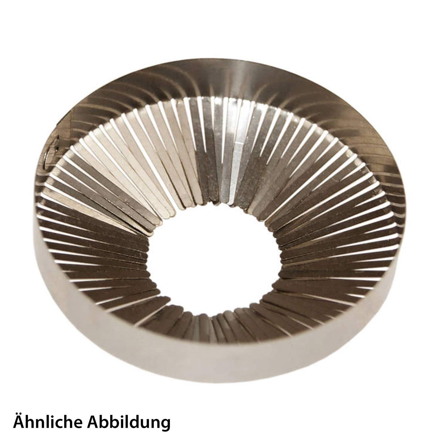 WISKA Edelstahlkontaktfedereinsatz EMV f. Metall / Kunststoff M63 Edelstahl (1.4310) Farbe silber - 1 Stück