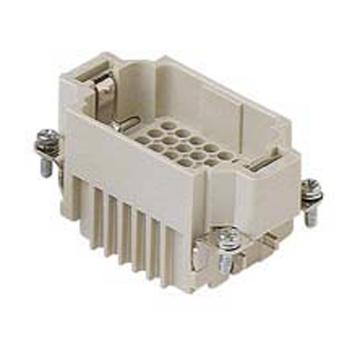 Stifteinsatz, Größe 57.27, 42P+PE, Crimpanschluss, 10A, 250V, HNM - 1 Stück