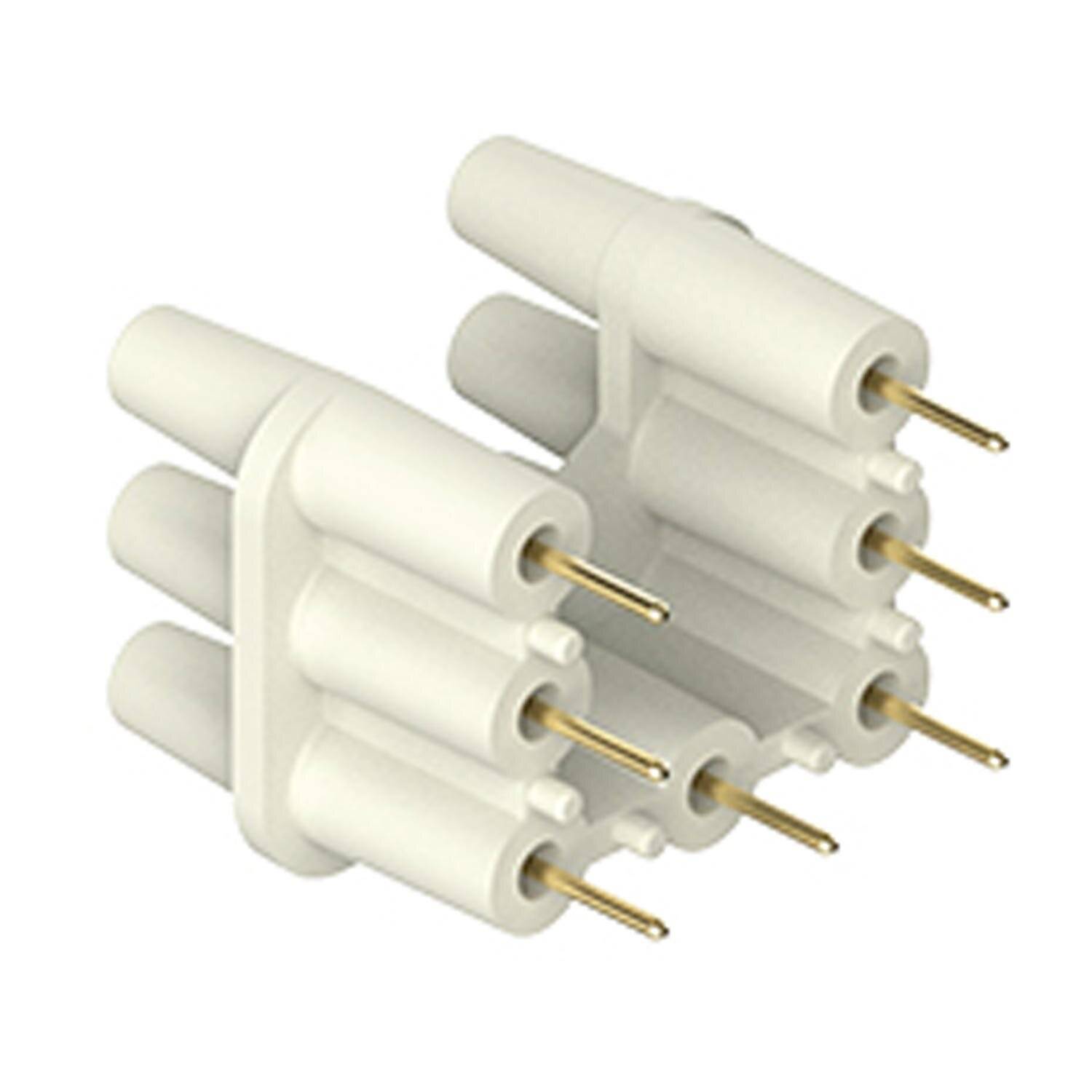 CIF Q07 2.4 ILME Adapter PCB, 7P+GND, 7,5A, 250V, für PCB-Stärken bis 2,4mm - 1 Stück