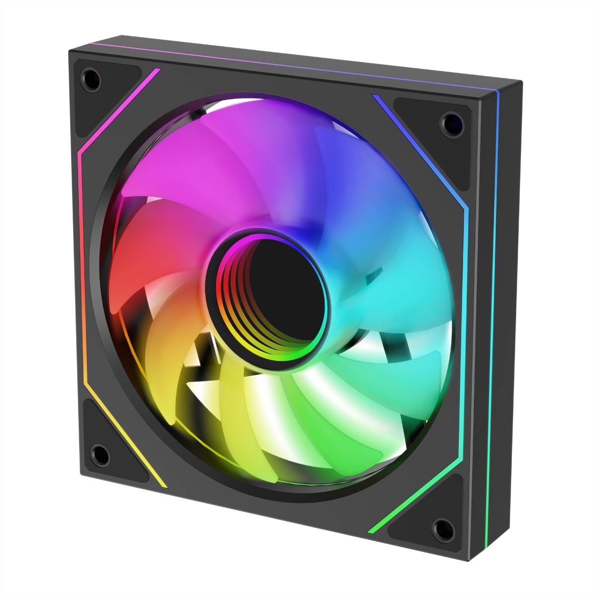 Xilence Gehäuseluefter mit Infinity-Mirror-Design Gehäuse-Lüfter
