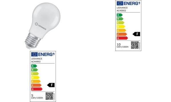 LEDVANCE LED CLA75 10W 827 FR E27 P