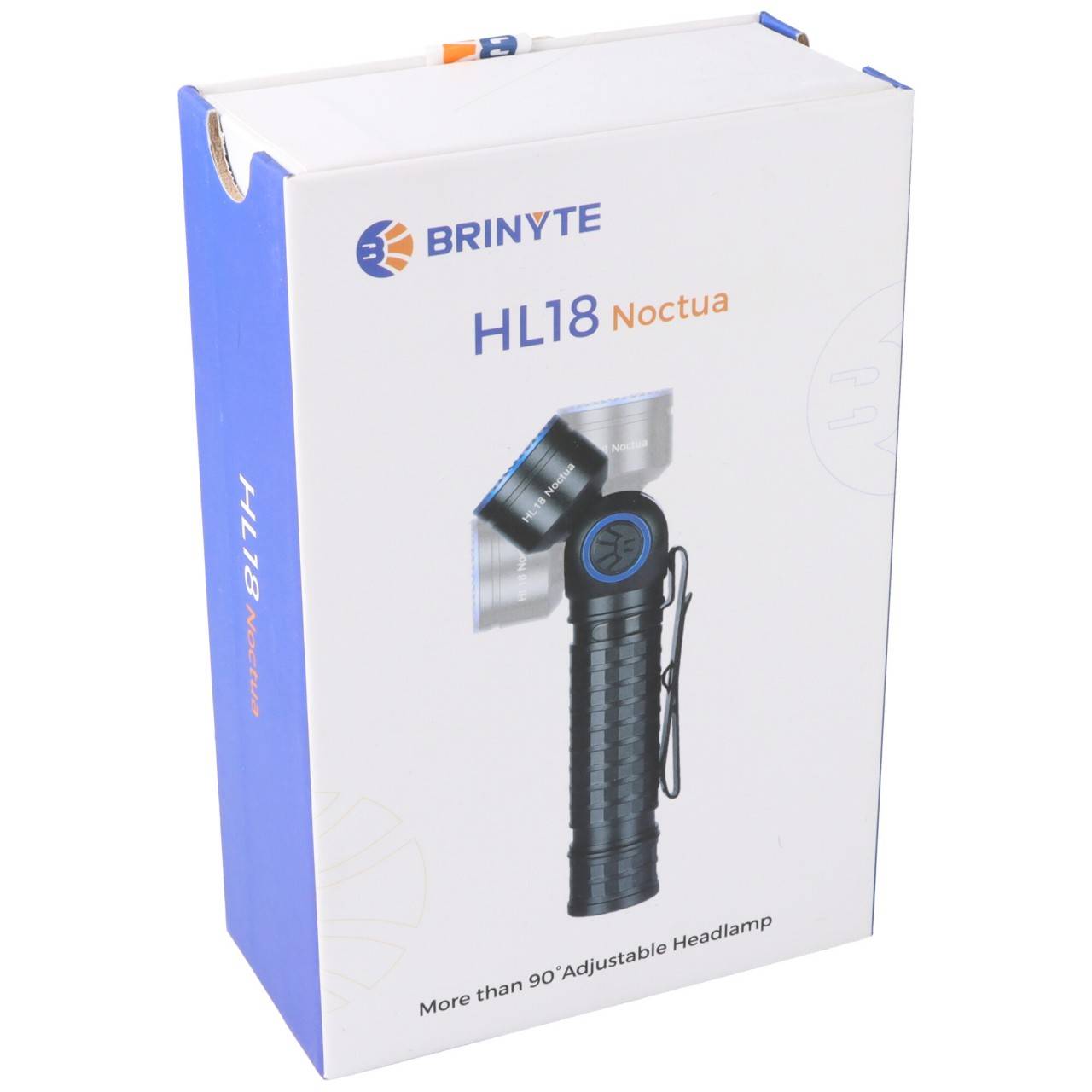 Brinyte HL18 – 1.600 Lumen schwenkbare Stirnlampe mit Magnetfunktion
