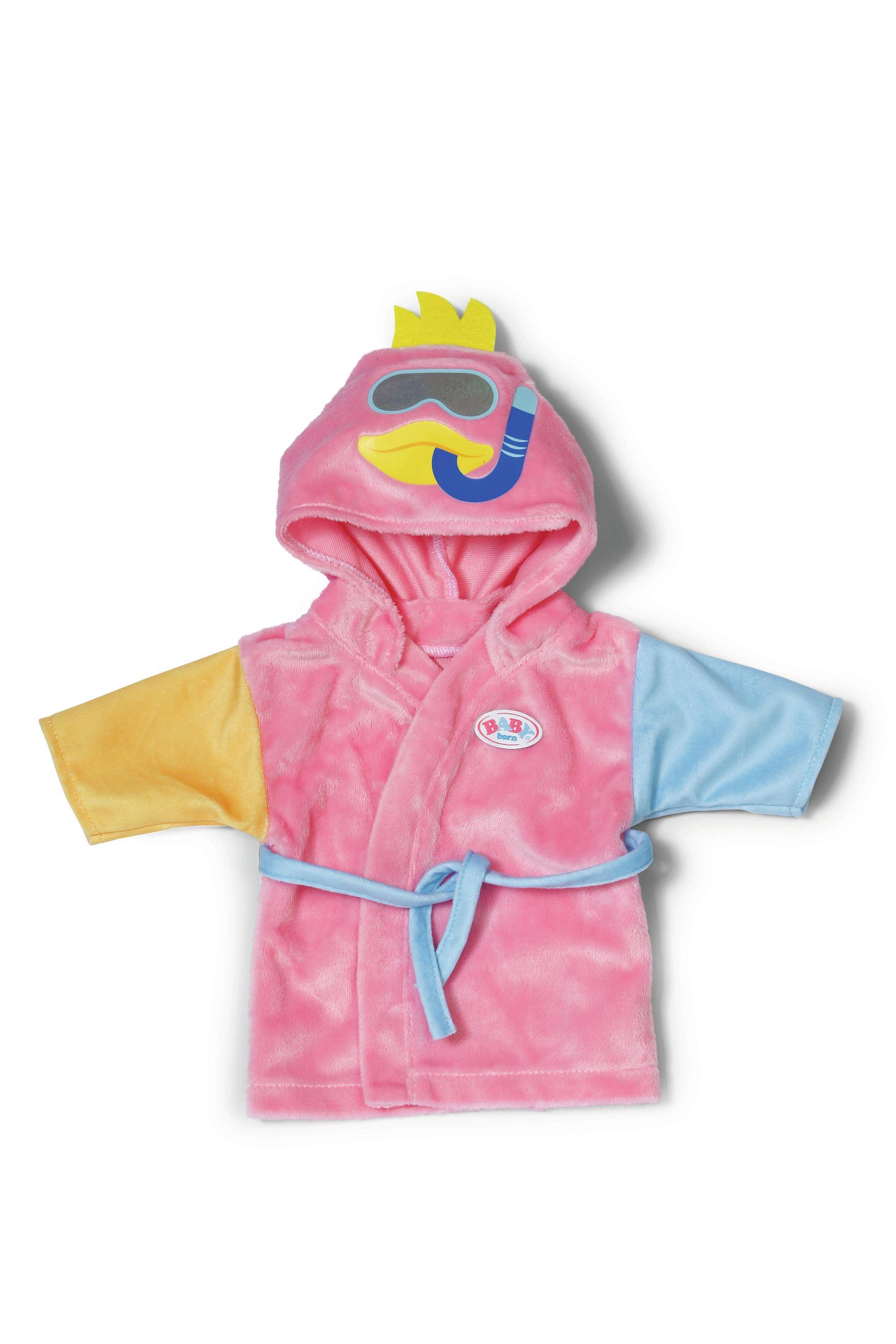 Zapf BABY born Bath Bathrobe 43cm, Puppenbademantel, 3 Jahr(e)