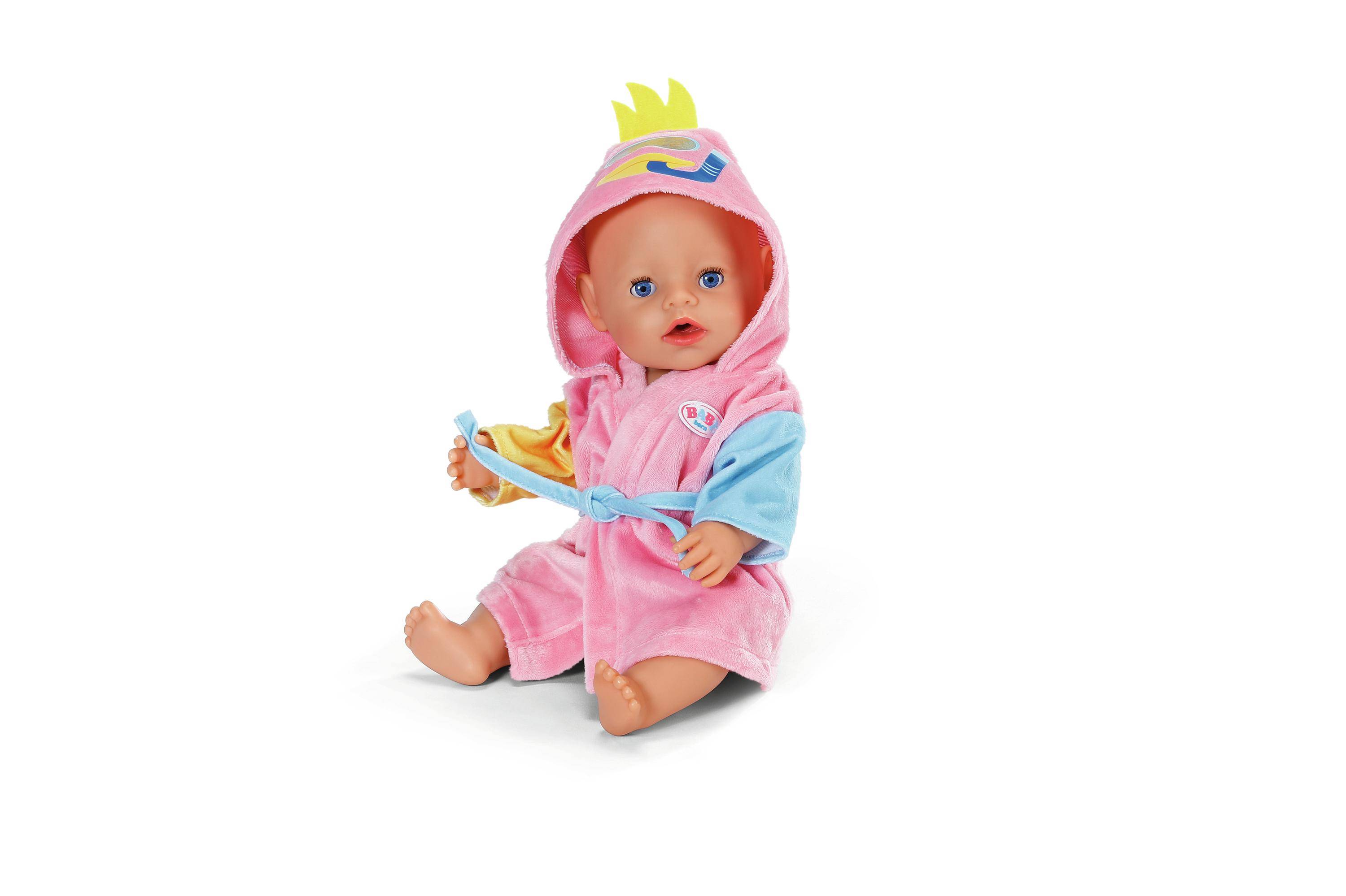 Zapf BABY born Bath Bathrobe 43cm, Puppenbademantel, 3 Jahr(e)