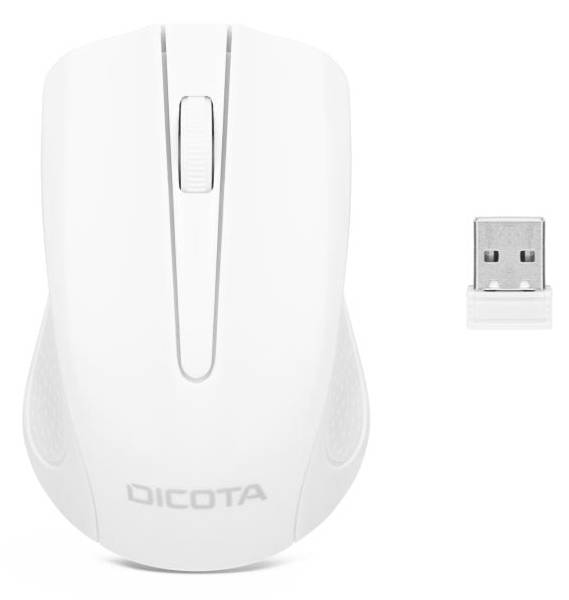 Dicota Comfort - Maus - rechts- und linkshändig - optisch - 3 Tasten - kabellos