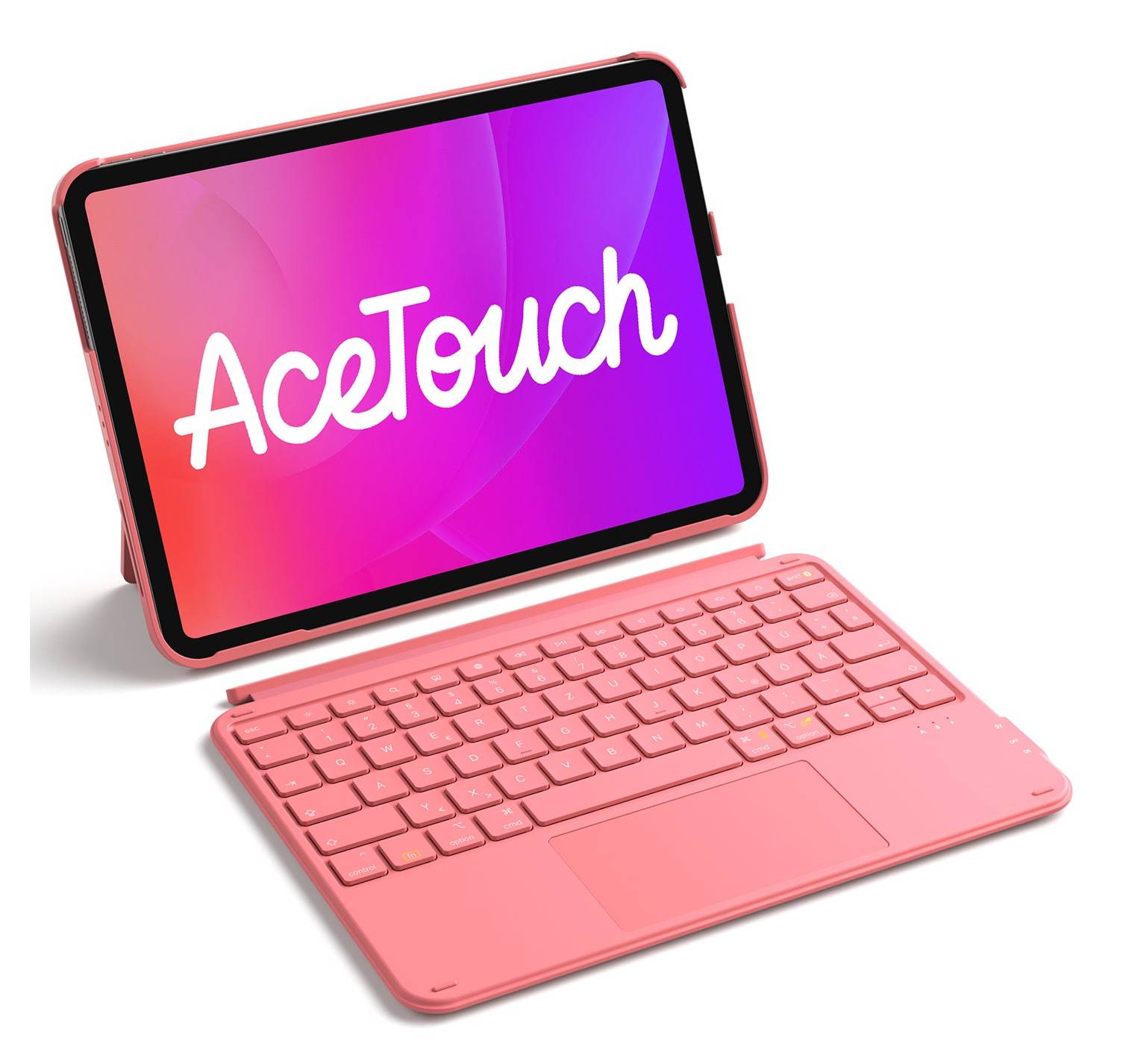 Inateck Keyboard iPad 11" Air 4/5Gen Com. QWERTZ red - Tastatur - Tastatur - QWERTZ