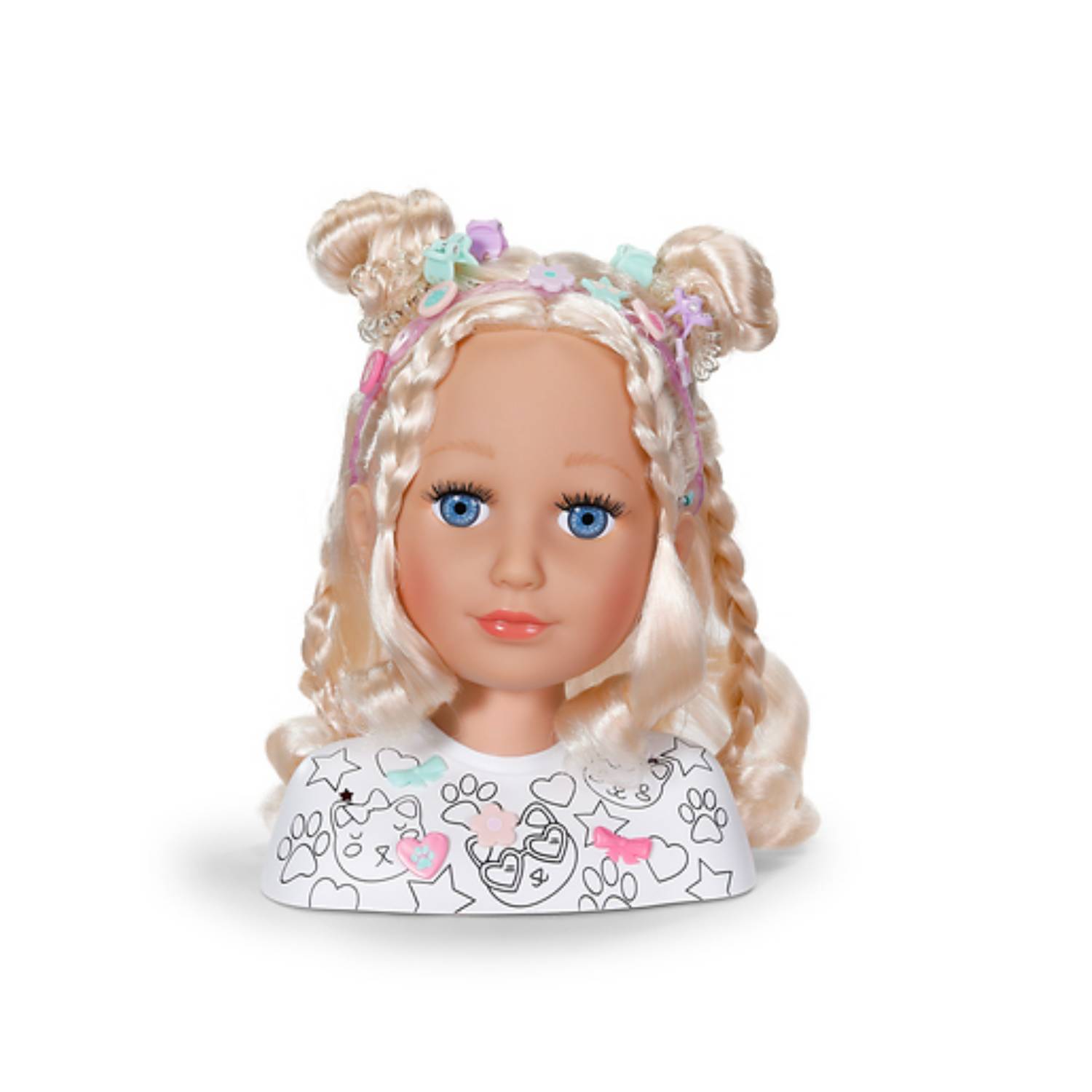 Zapf BABY born Styling Head Paint Artist, Make-up-/Styling-Puppenkopf, Weiblich, 3 Jahr(e), Junge/Mädchen, Mehrfarbig