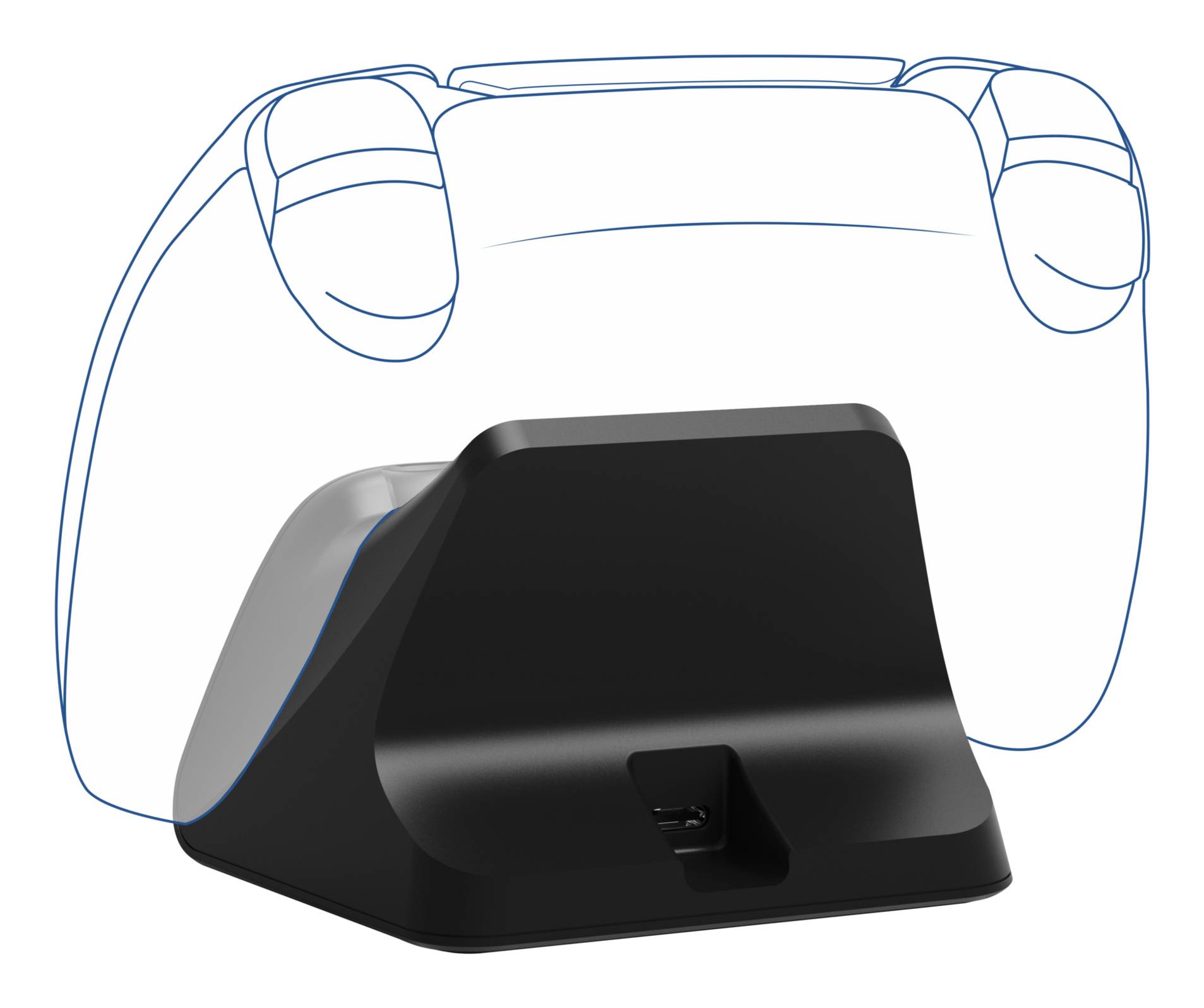 Trust GXT 255, PlayStation 5, Ladestation, Schwarz, ABS, 1 m, USB Typ-A auf USB Typ-C