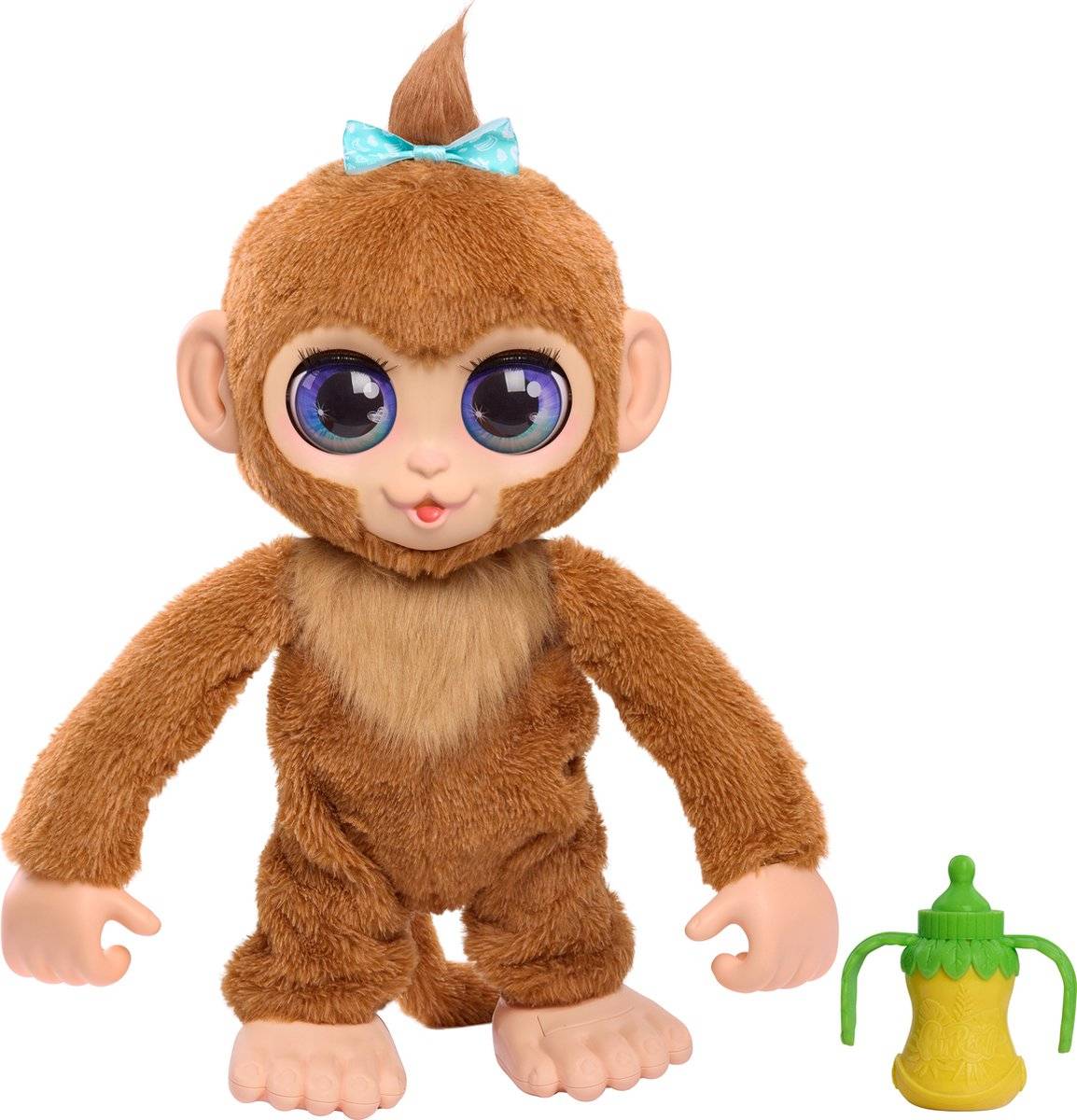 Just Play furReal Peanut laufender Affe mit Bewegungs- und Soundfunktion