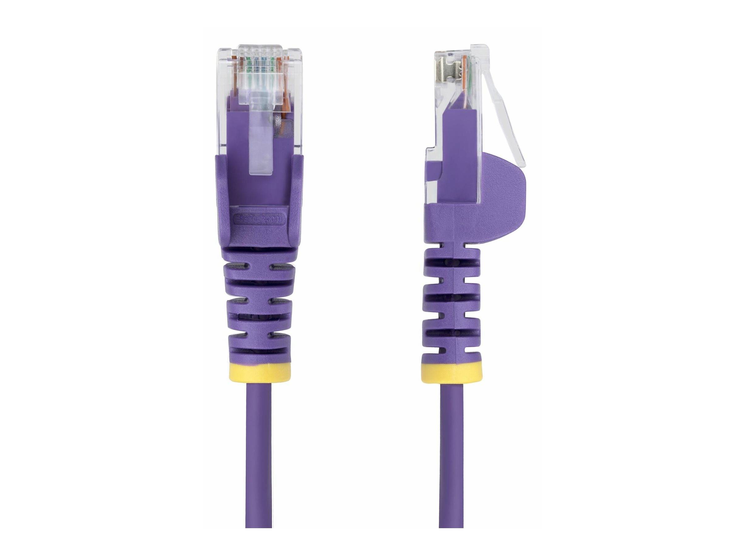 STARTECH 25cm Lila Slim CAT6-Kabel Netzwerk & Smart Home Netzwerk-Zubehör Netzwerk- und DAC-Kabel