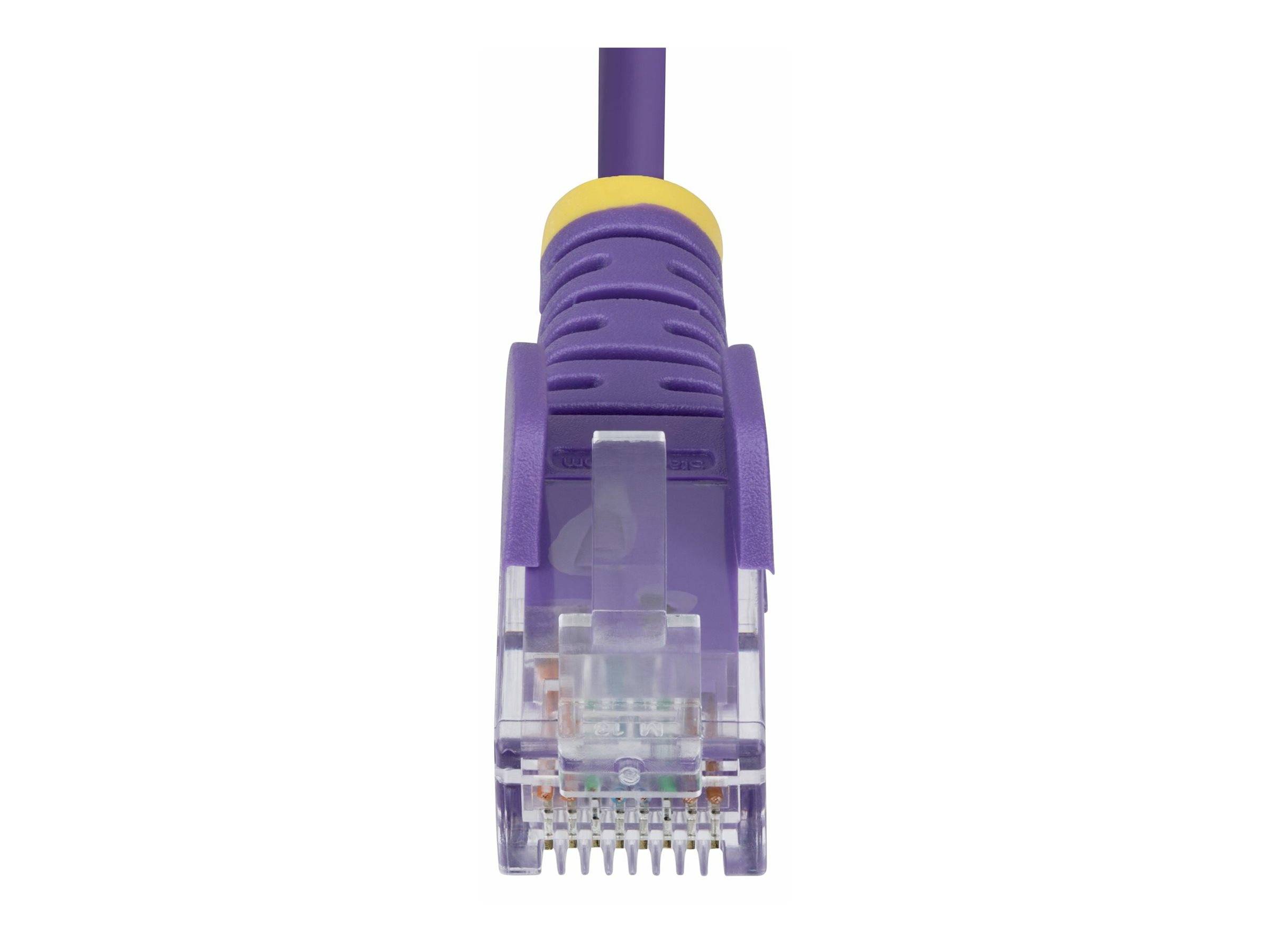 STARTECH 25cm Lila Slim CAT6-Kabel Netzwerk & Smart Home Netzwerk-Zubehör Netzwerk- und DAC-Kabel