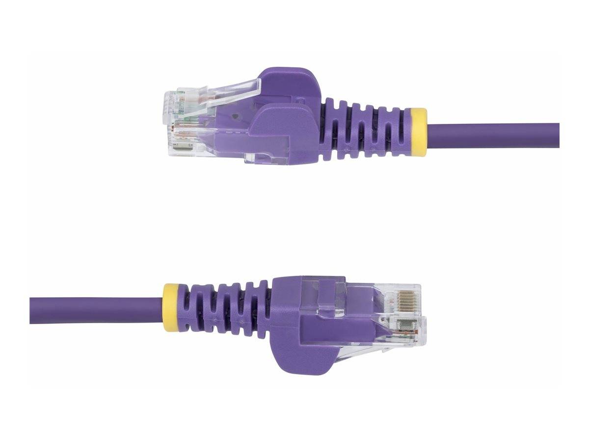 STARTECH 25cm Lila Slim CAT6-Kabel Netzwerk & Smart Home Netzwerk-Zubehör Netzwerk- und DAC-Kabel