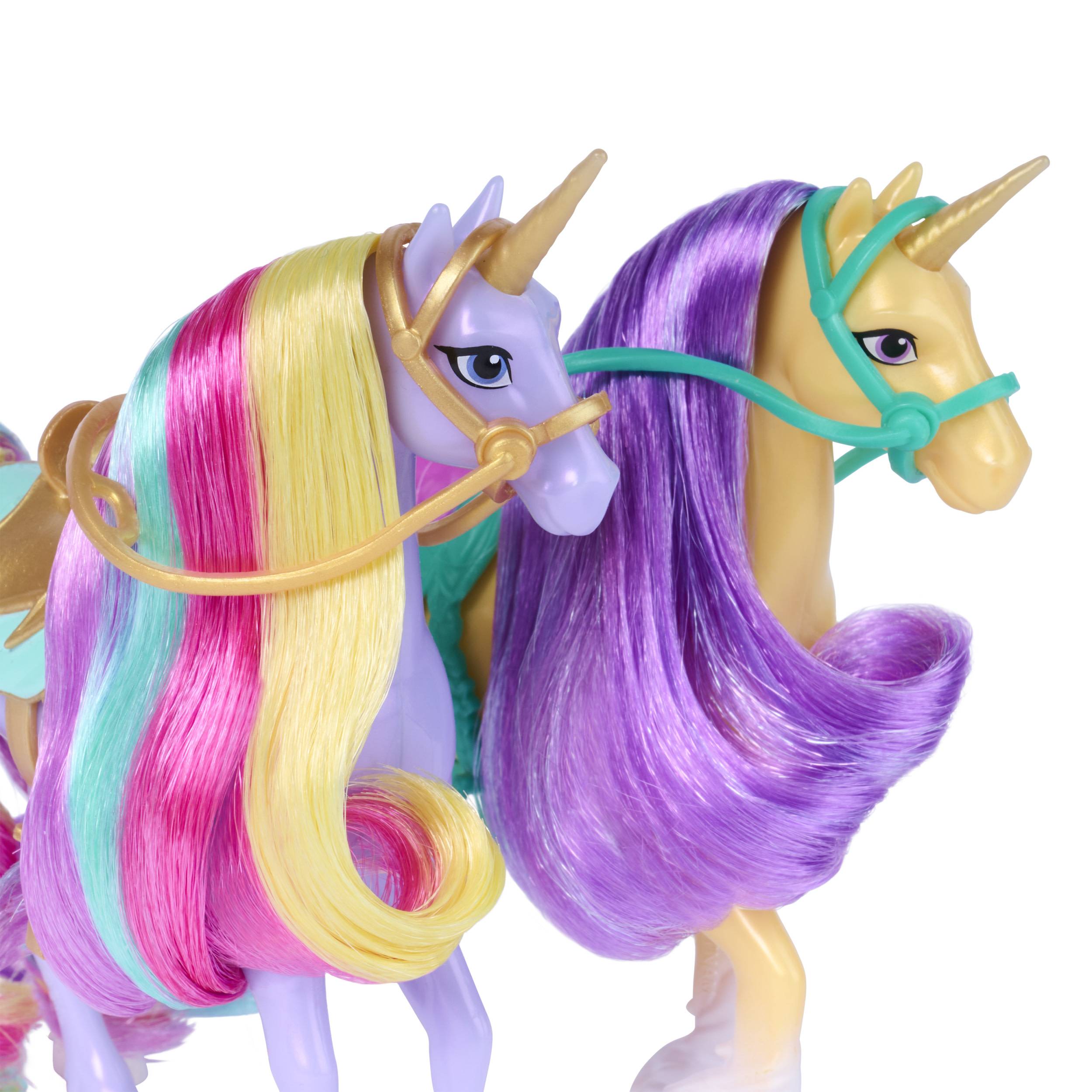 Spin Master Unicorn Academy - Abenteuer-Set, mit Ravenzella, Sophia, Ava, Wildstar, Leaf und