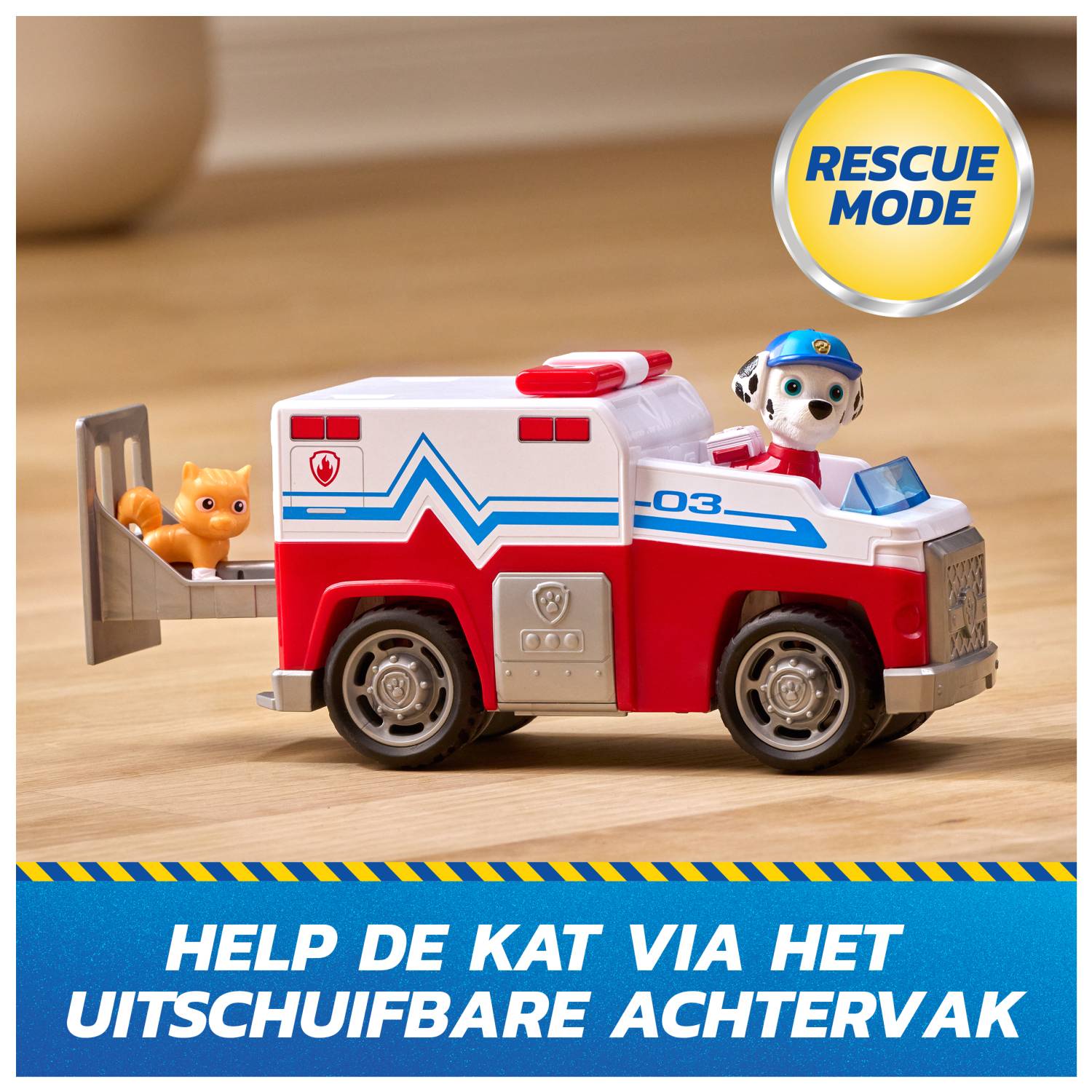 Spin Master PAW Patrol - Search & Rescue: Marshalls Rettungsfahrzeug mit 2 Figuren, 3 Jahr(e), Mehrfarbig