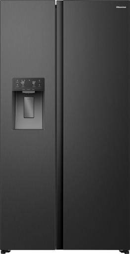 Side by Kühlschrank RS5P528STFE ?R, Freistehend, Amerikanische Tür, Schwarz, 2 T