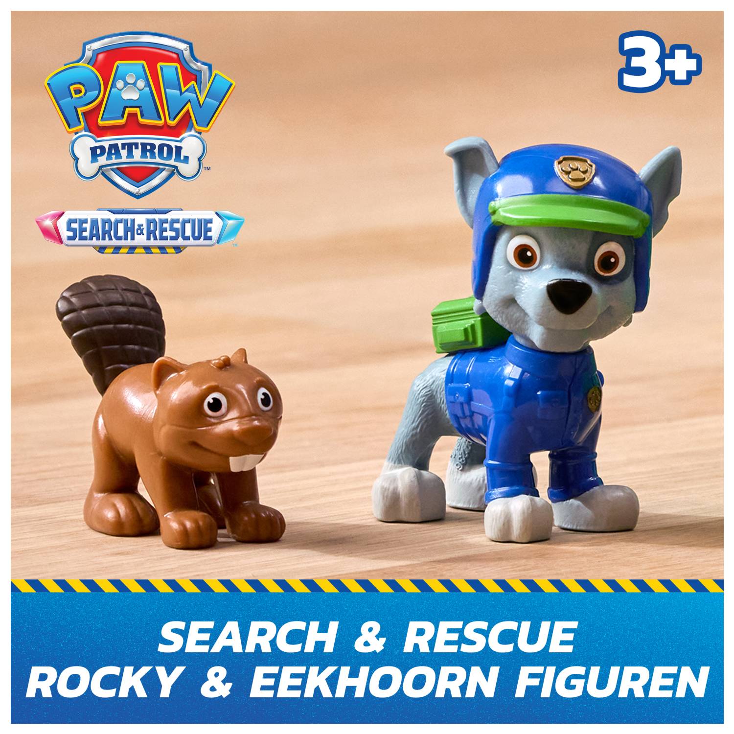 Spin Master PAW Patrol - Search & Rescue: Rockys Rettungs-Fahrzeug mit 2 Figuren, 3 Jahr(e), Mehrfarbig