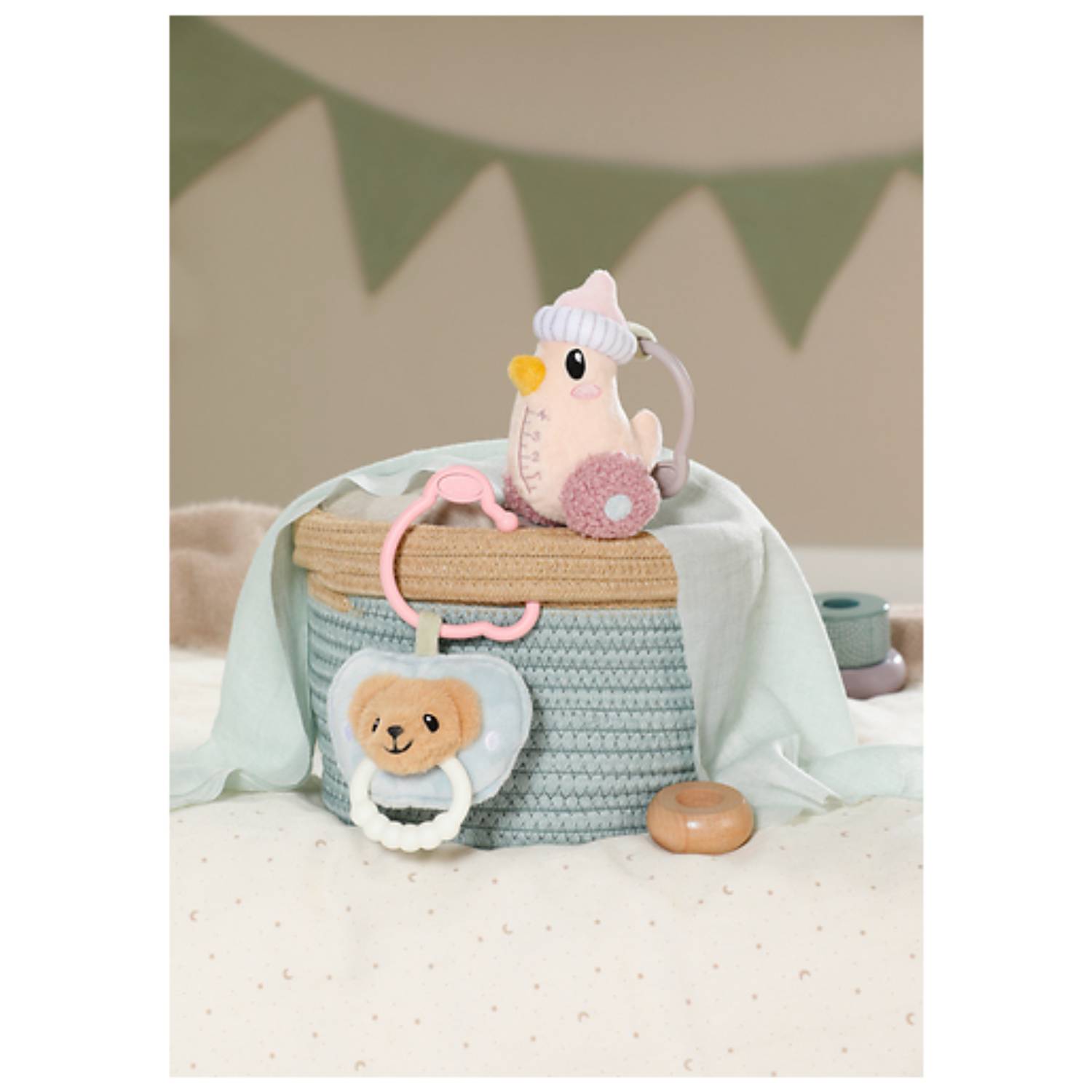 Zapf BABY born 839362, Junge/Mädchen, Kunststoff, Plüsch, Mehrfarbig