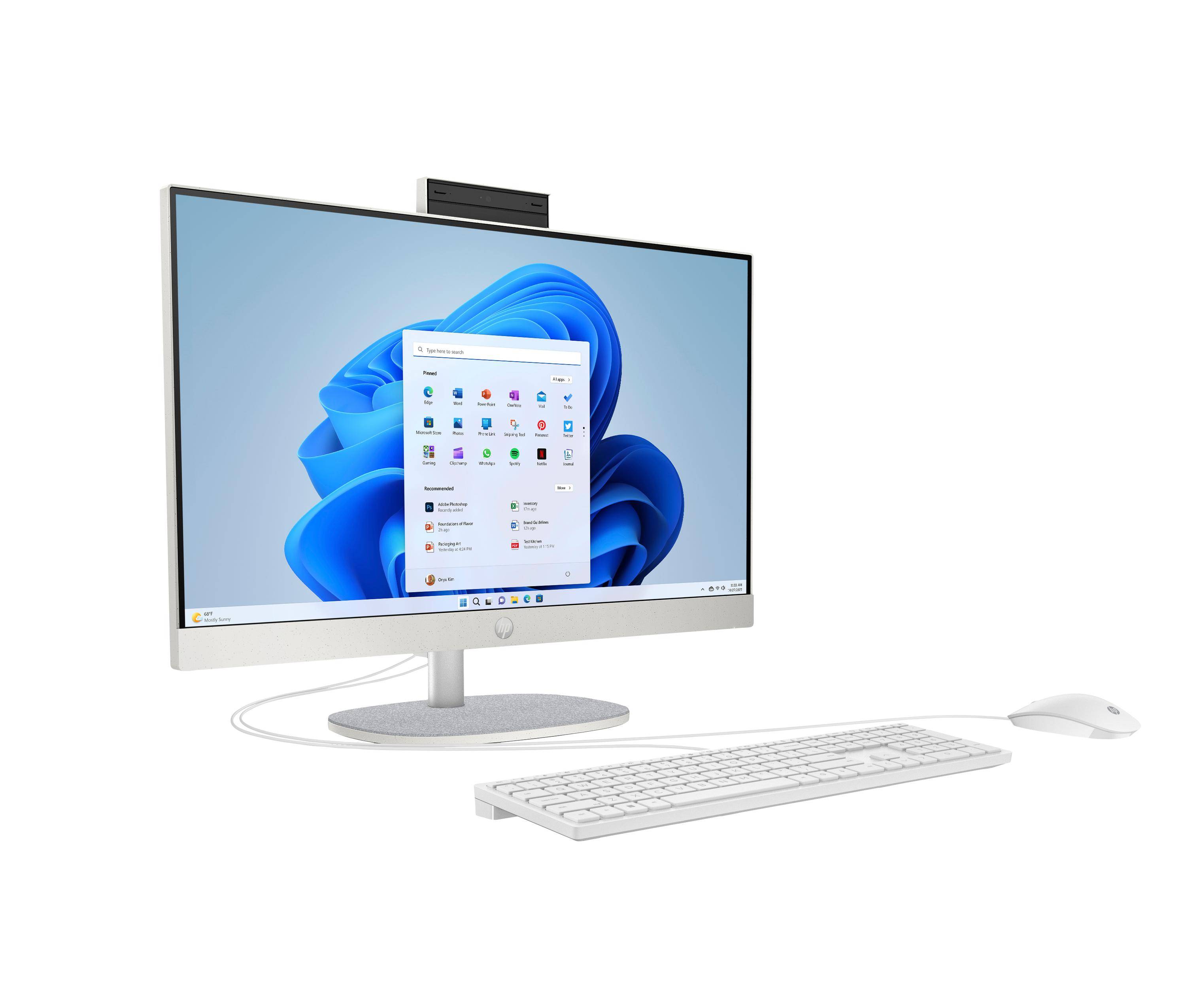 AIO HP All-in-One PC 24-cr0103ng i5-1335U/16GB/512SSD/W11 Home PC-Systeme All in One