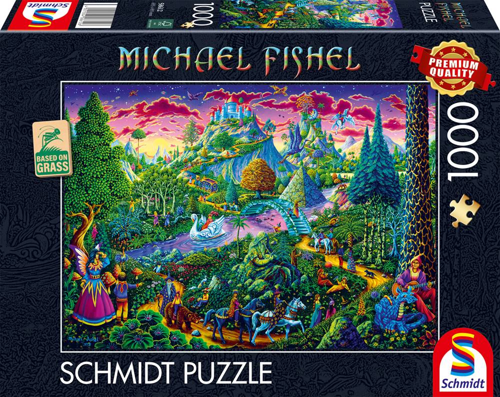 Schmidt Spiele 58612, 1000 Stück(e), Landschaft, 3 Jahr(e)