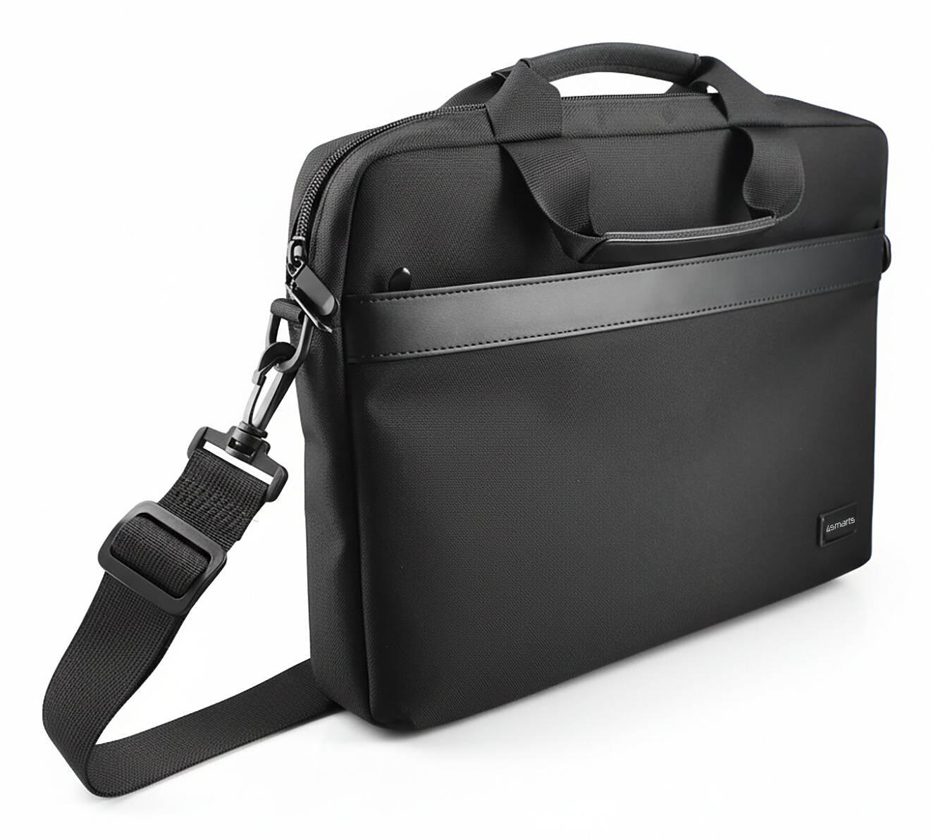 4smarts Laptop-Tasche Target Eco Slim 13–14” schwarz (541769)