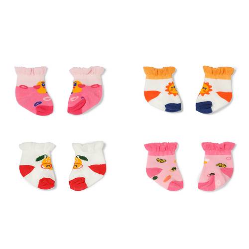 Zapf BABY born Socks 2 assorted 43cm, Puppensocken, 3 Jahr(e)