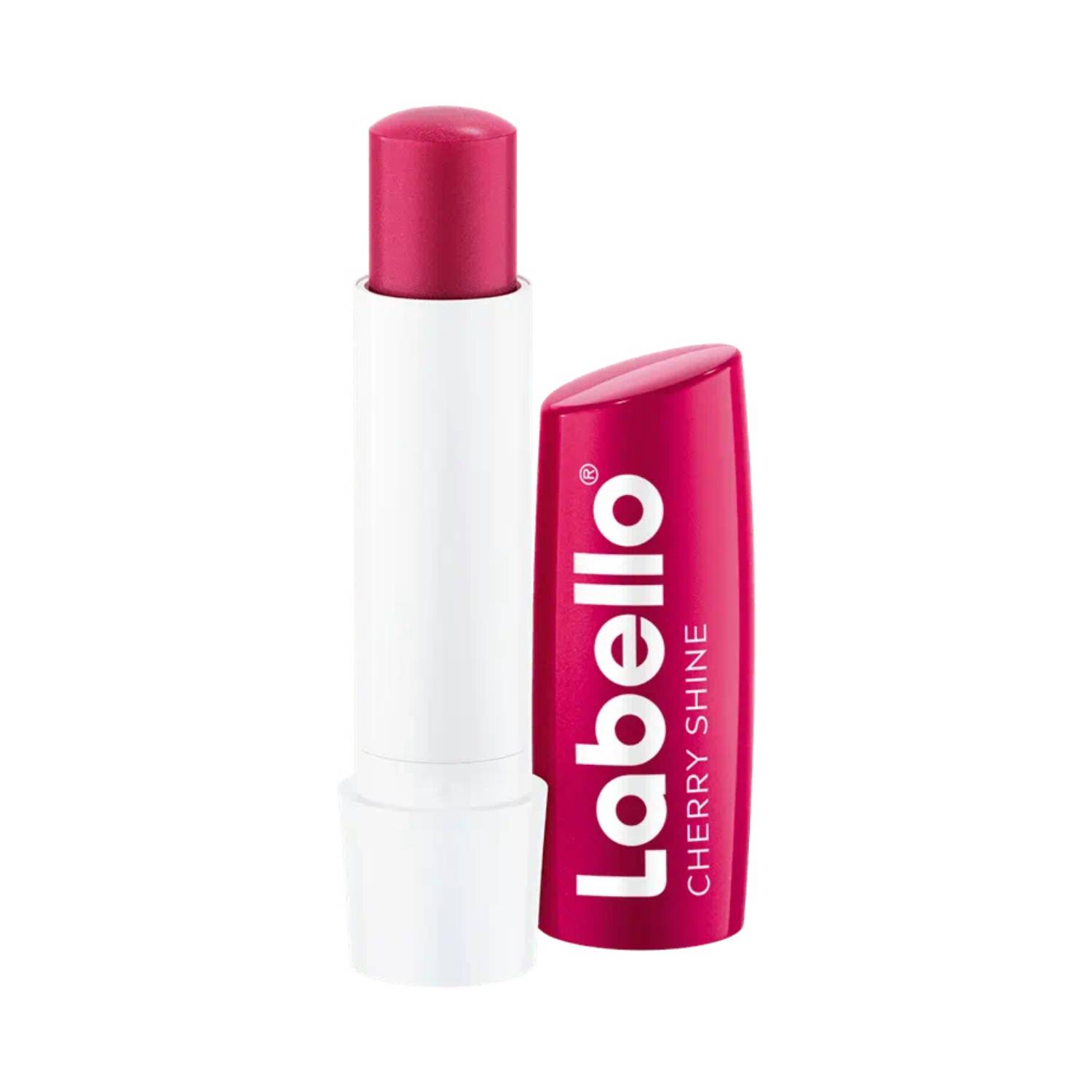 Labello Cherry Shine, Lippenbalsam, Rot, Frauen, Jeder Hauttyp, Sheabutter, Feuchtigkeitsspendend,