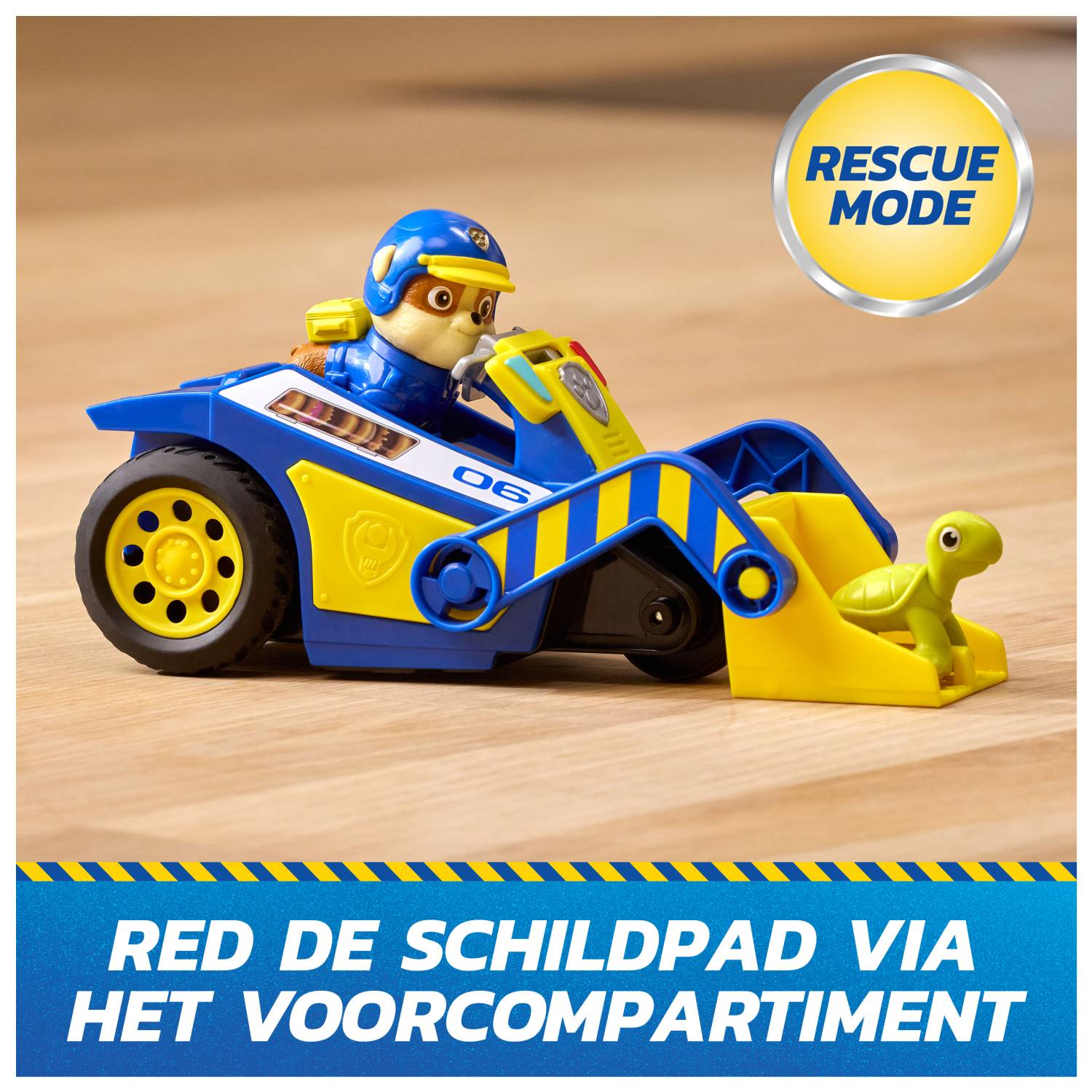 Spin Master PAW Patrol - Search & Rescue: Rubbles Rettungs-Bulldozer mit 2 Figuren, 3 Jahr(e), Mehrfarbig