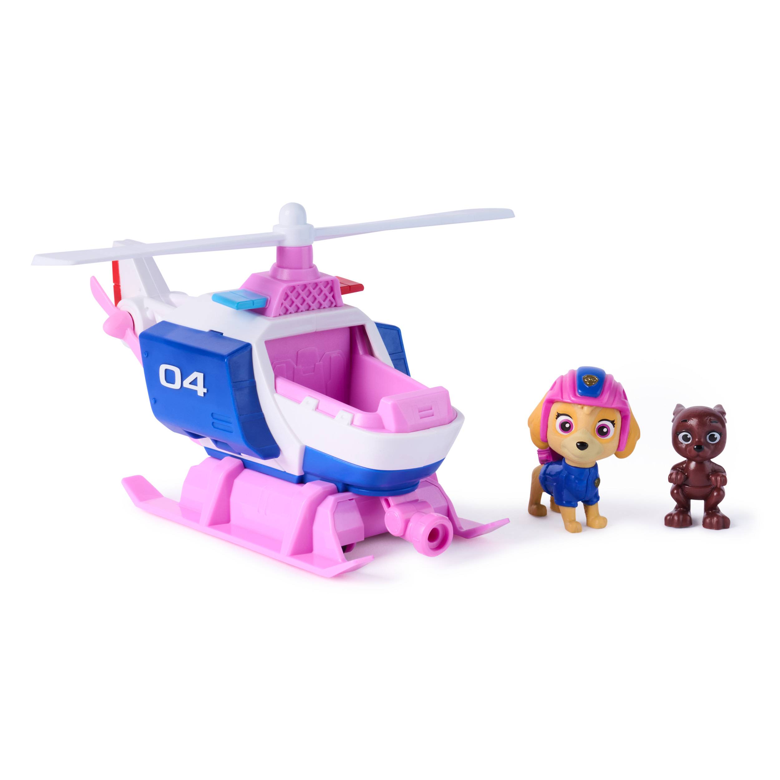 Spin Master PAW Patrol - Search & Rescue: Skyes Rettungs-Helikopter mit 2 Figuren, 3 Jahr(e), Mehrfarbig