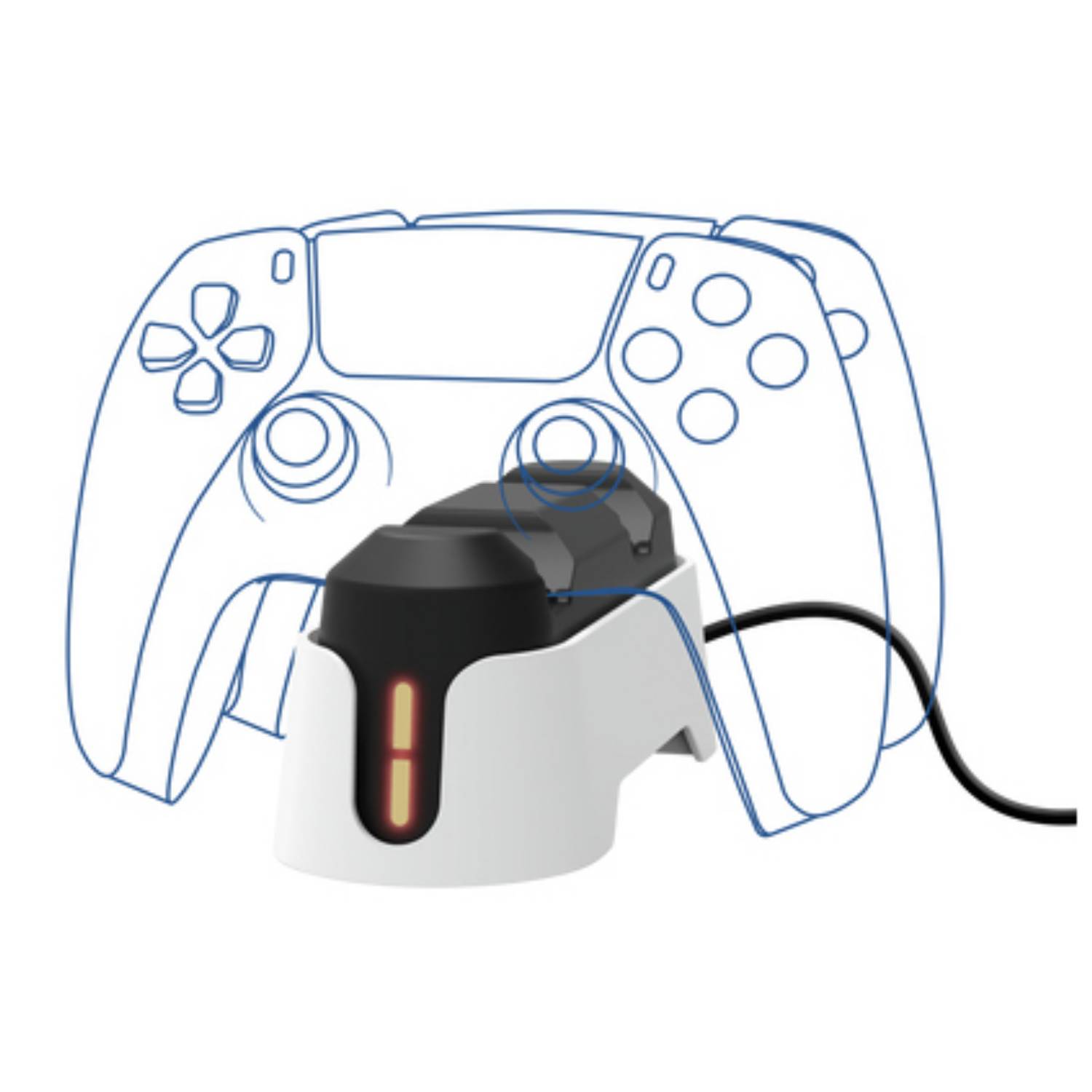 GXT 228 - Ladeständer - 2 Ausgabeanschlussstellen (USB-C)